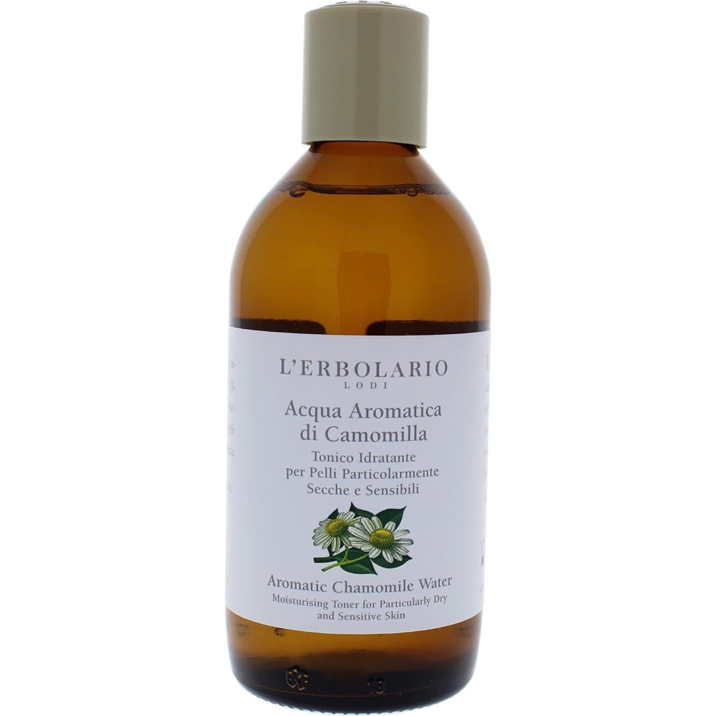 Agua Aromática de Manzanilla L'Erbolario 200 ml - Tónico Facial Hidratante Sin Alcohol