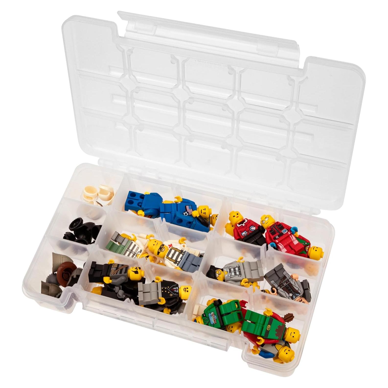 Caja de Almacenamiento Plástica Akro-Mils 05705 15 Compartimentos