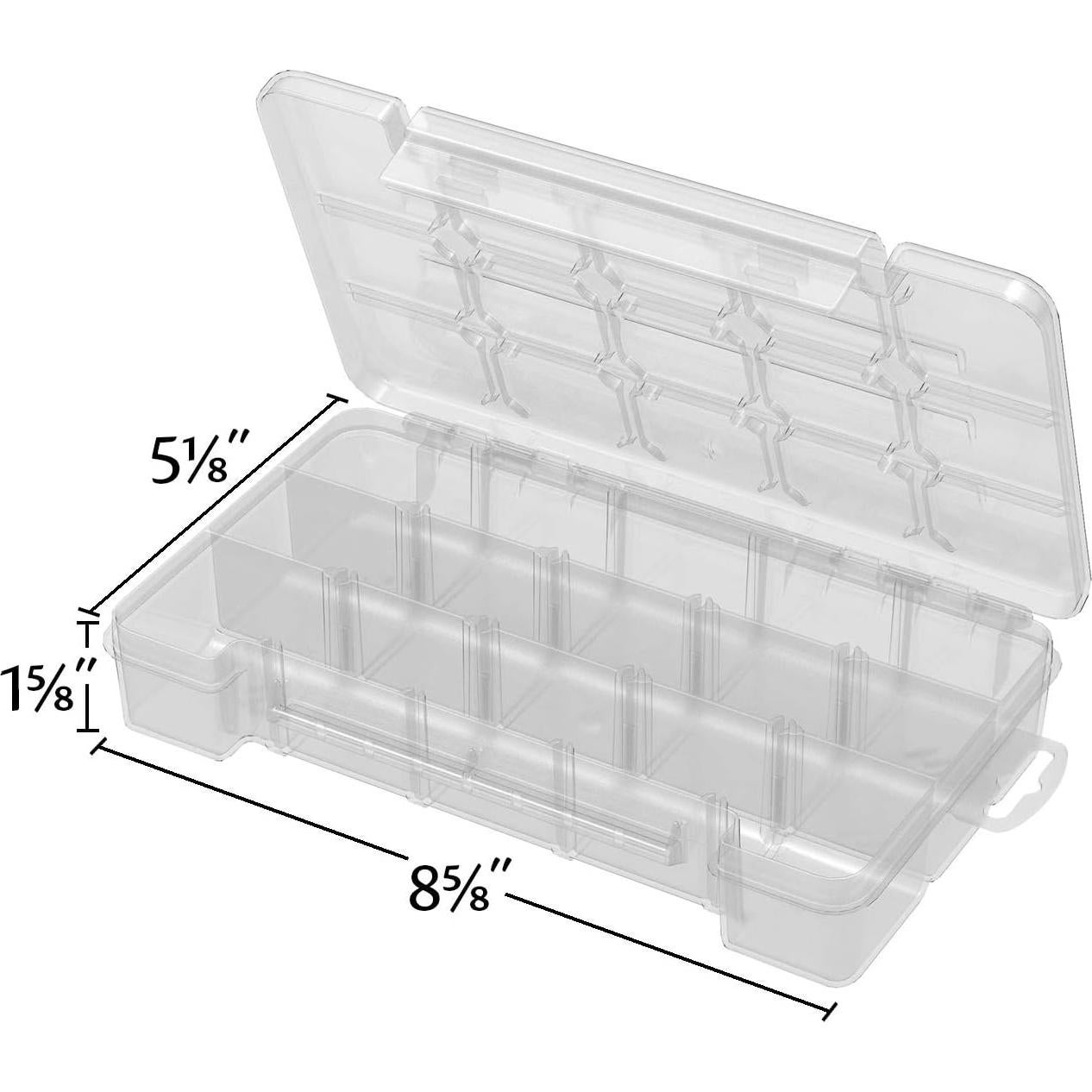 Caja de Almacenamiento Plástica Akro-Mils 05705 15 Compartimentos