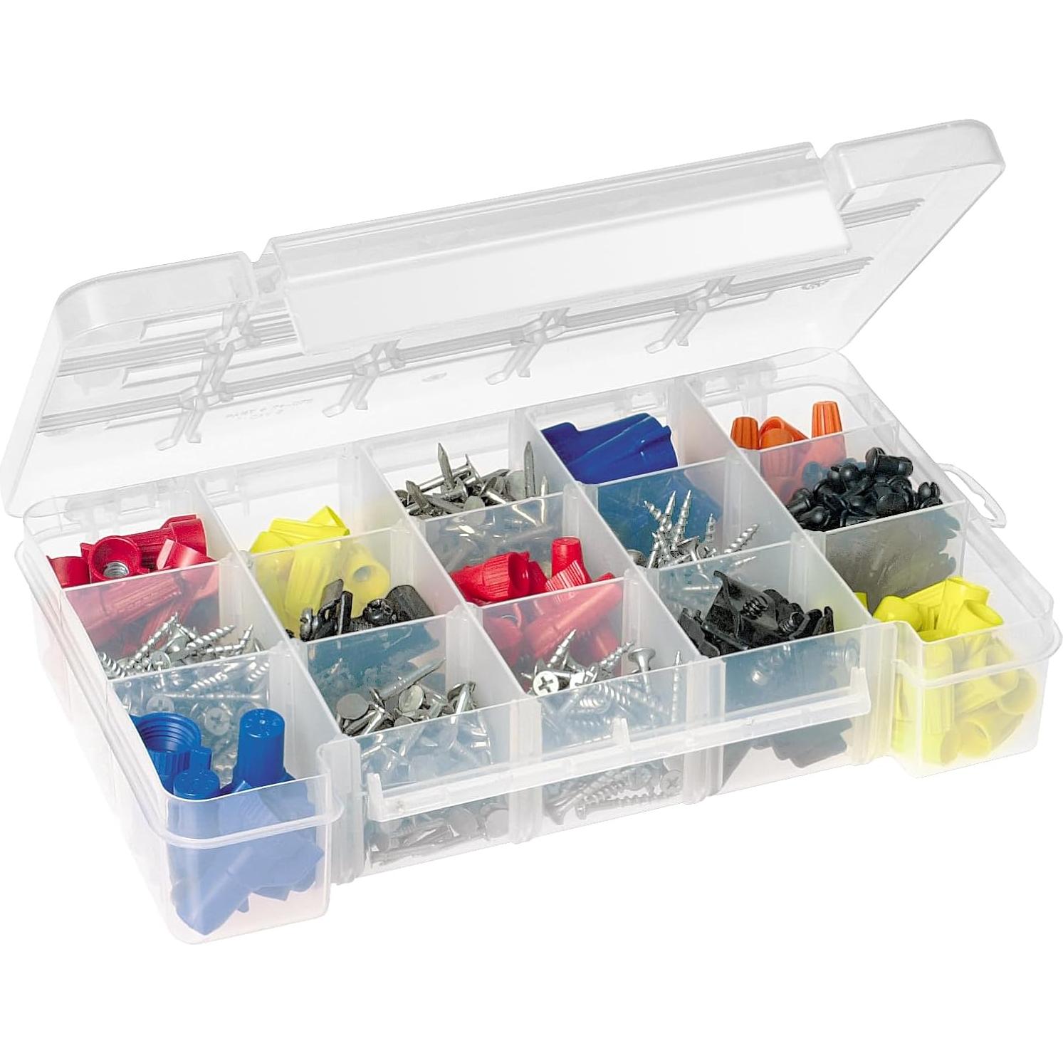 Caja de Almacenamiento Plástica Akro-Mils 05705 15 Compartimentos