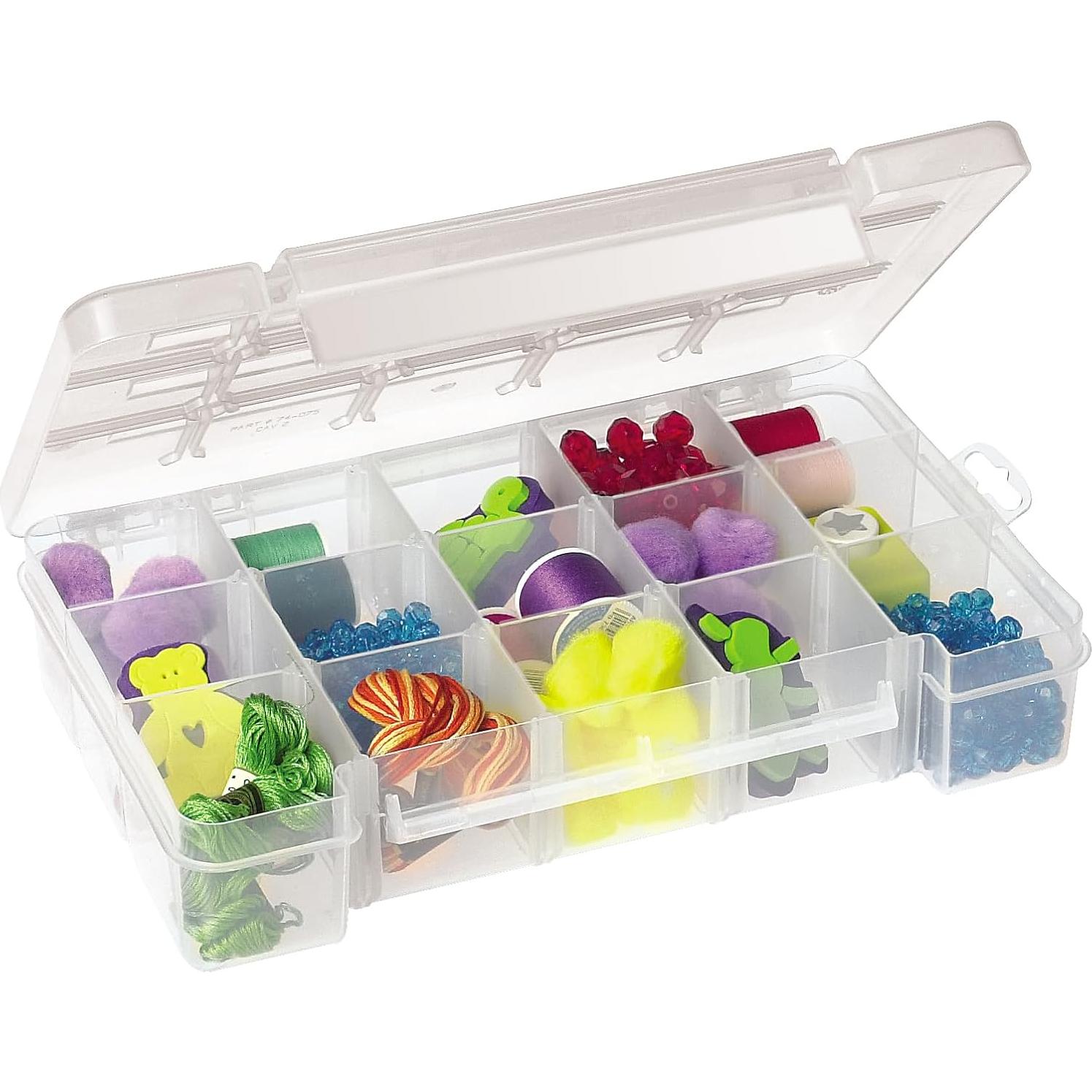 Caja de Almacenamiento Plástica Akro-Mils 05705 15 Compartimentos