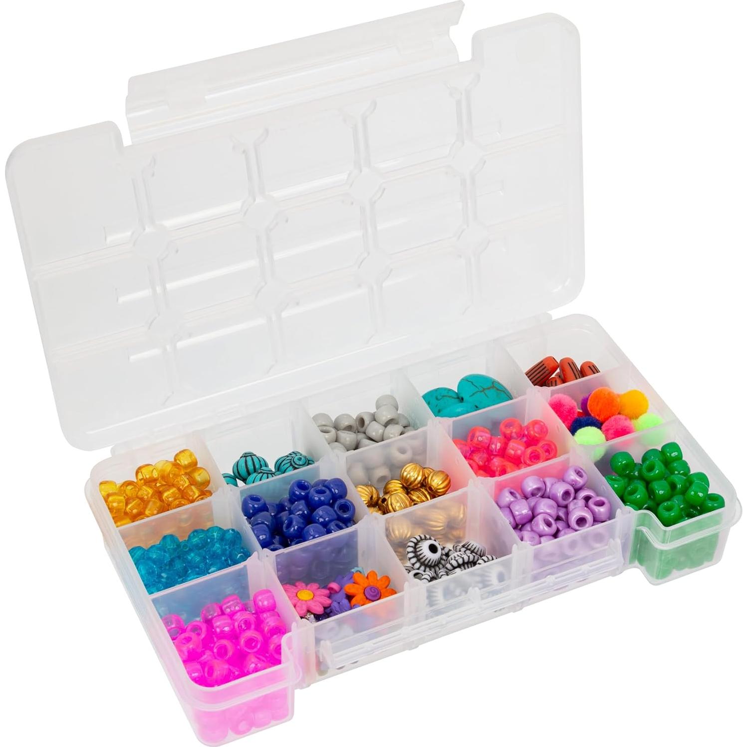 Caja de Almacenamiento Plástica Akro-Mils 05705 15 Compartimentos