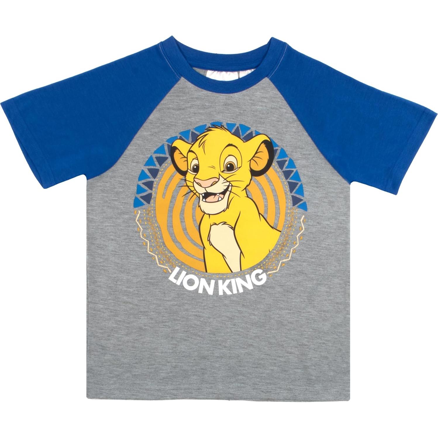 Conjunto Corto 3 Piezas Mickey Mouse Niños 3T Azul y Gris