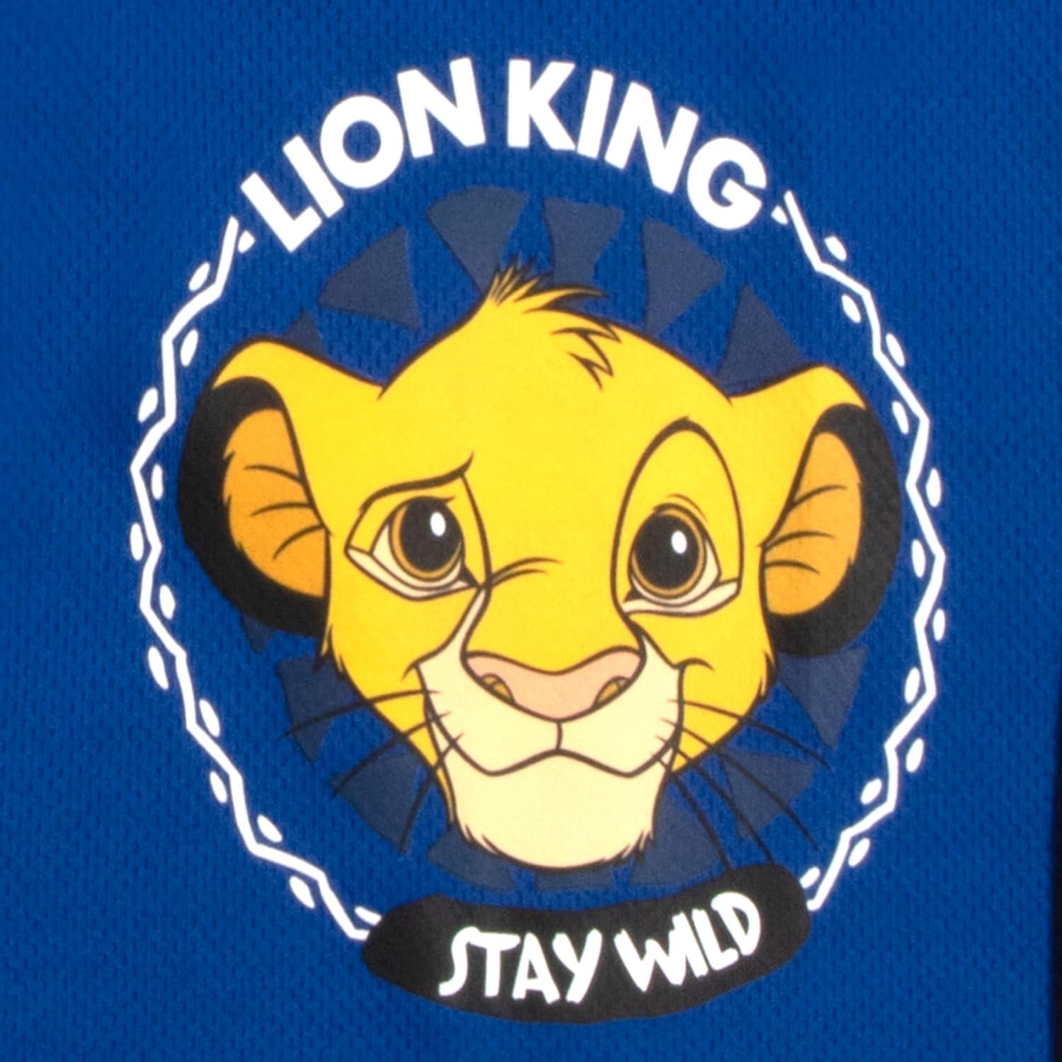 Conjunto Corto 3 Piezas Mickey Mouse Niños 3T Azul y Gris