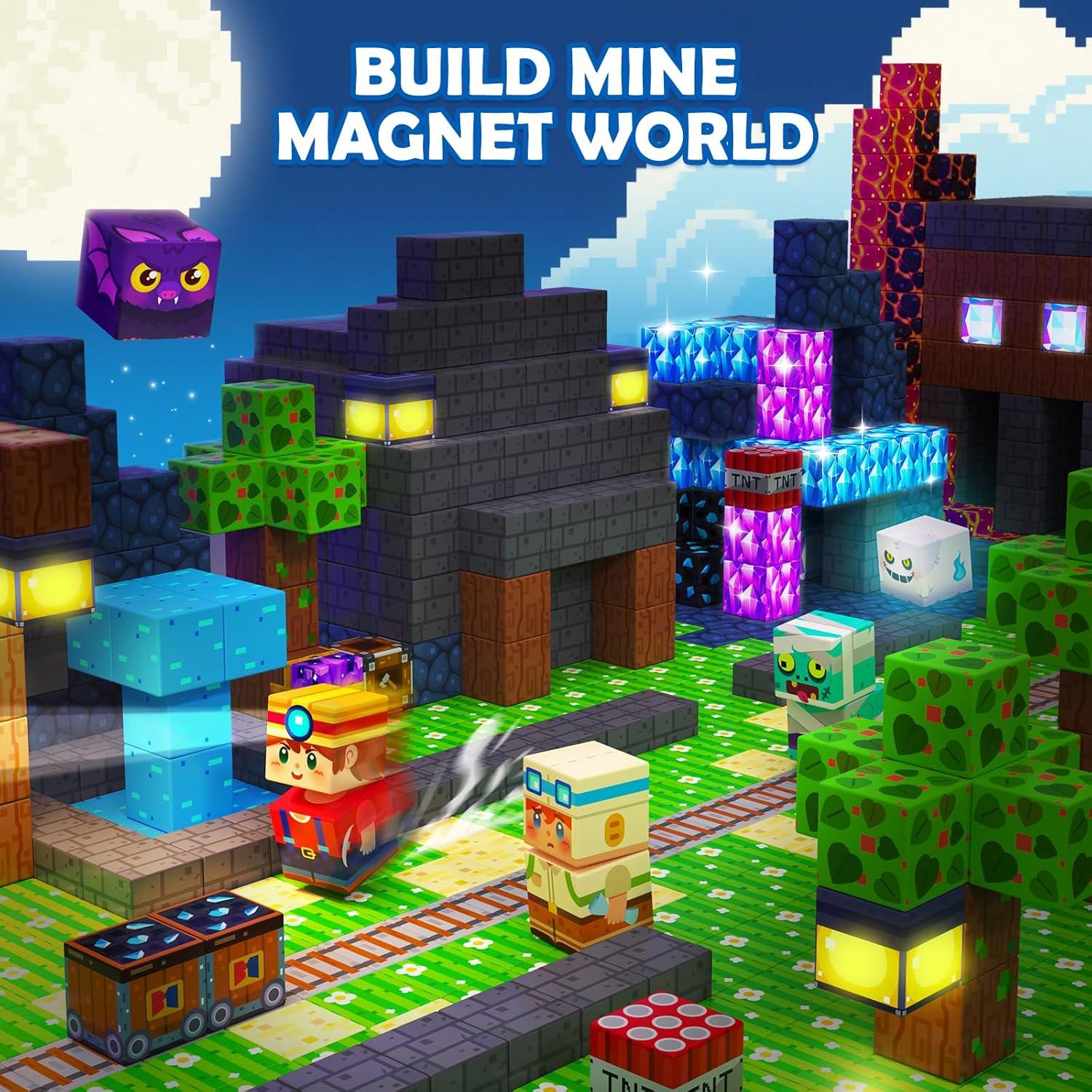 Coodoo Set de Bloques Magnéticos 150PCS para Niños 3+