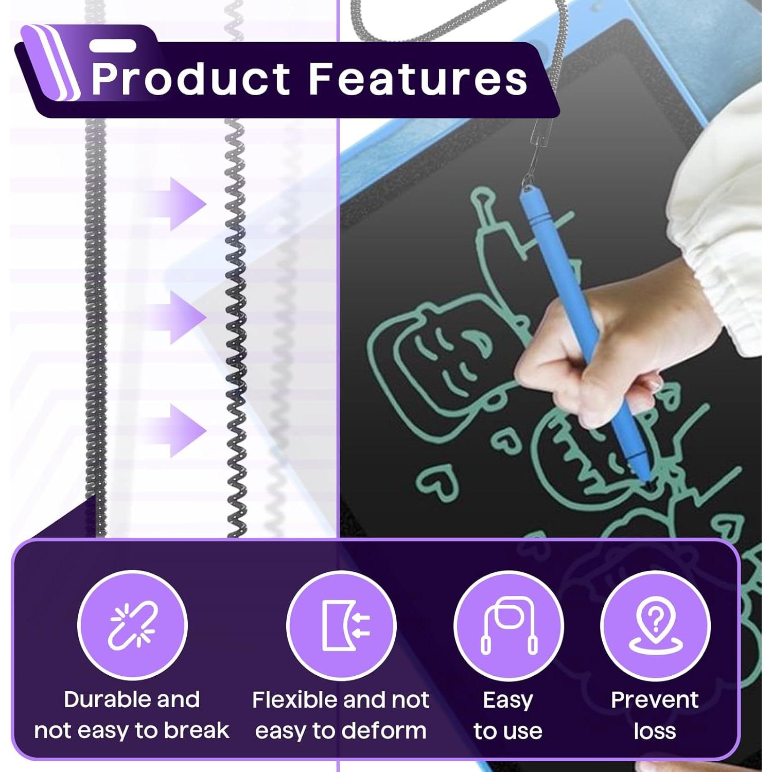 Correa para Bolígrafos Chaseroad 20PCS Lanyard Antipérdida