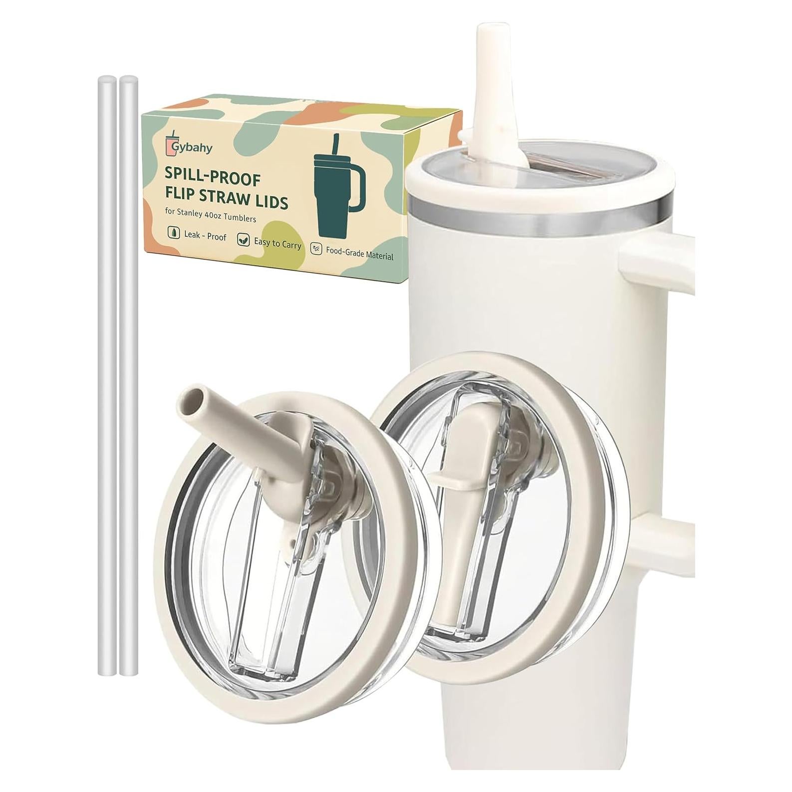 Tapa de Reemplazo Gybahy para Vaso Stanley 40oz - 2 Paquetes