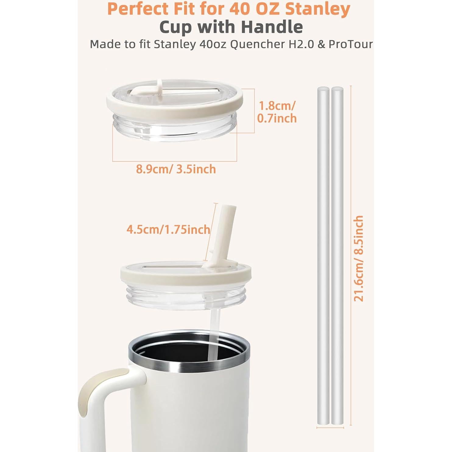 Tapa de Reemplazo Gybahy para Vaso Stanley 40oz - 2 Paquetes