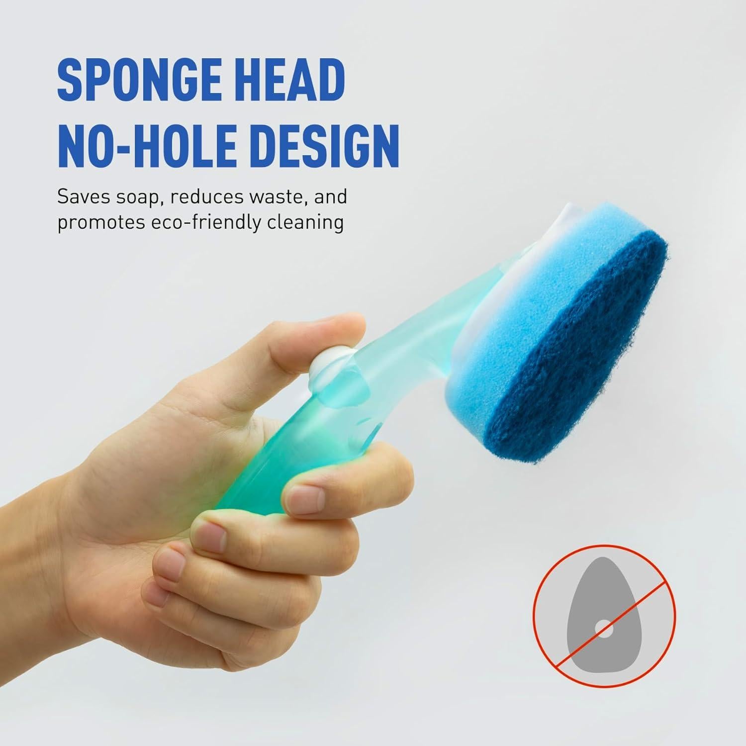 Recargas de Esponja Semiale para Varita de Platos 3 Piezas