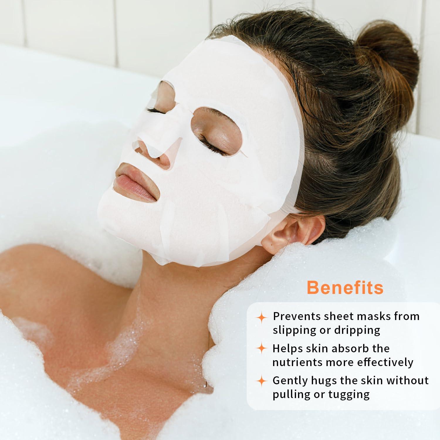 Juego de Máscaras Faciales Reutilizables CONBELLA - Terapia Fría y Caliente