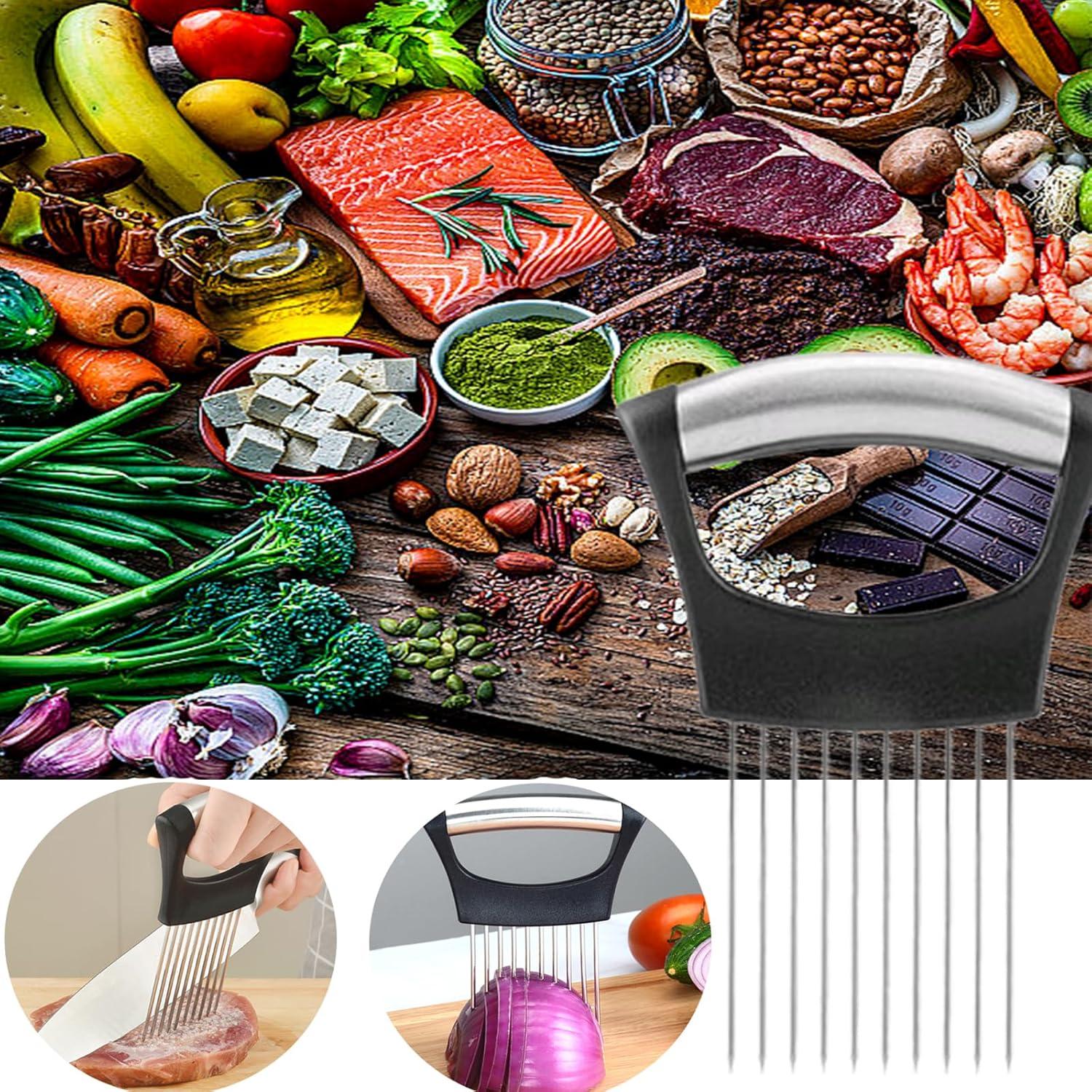 Cortador de Cebolla Multifuncional fghuim - Acero Inoxidable