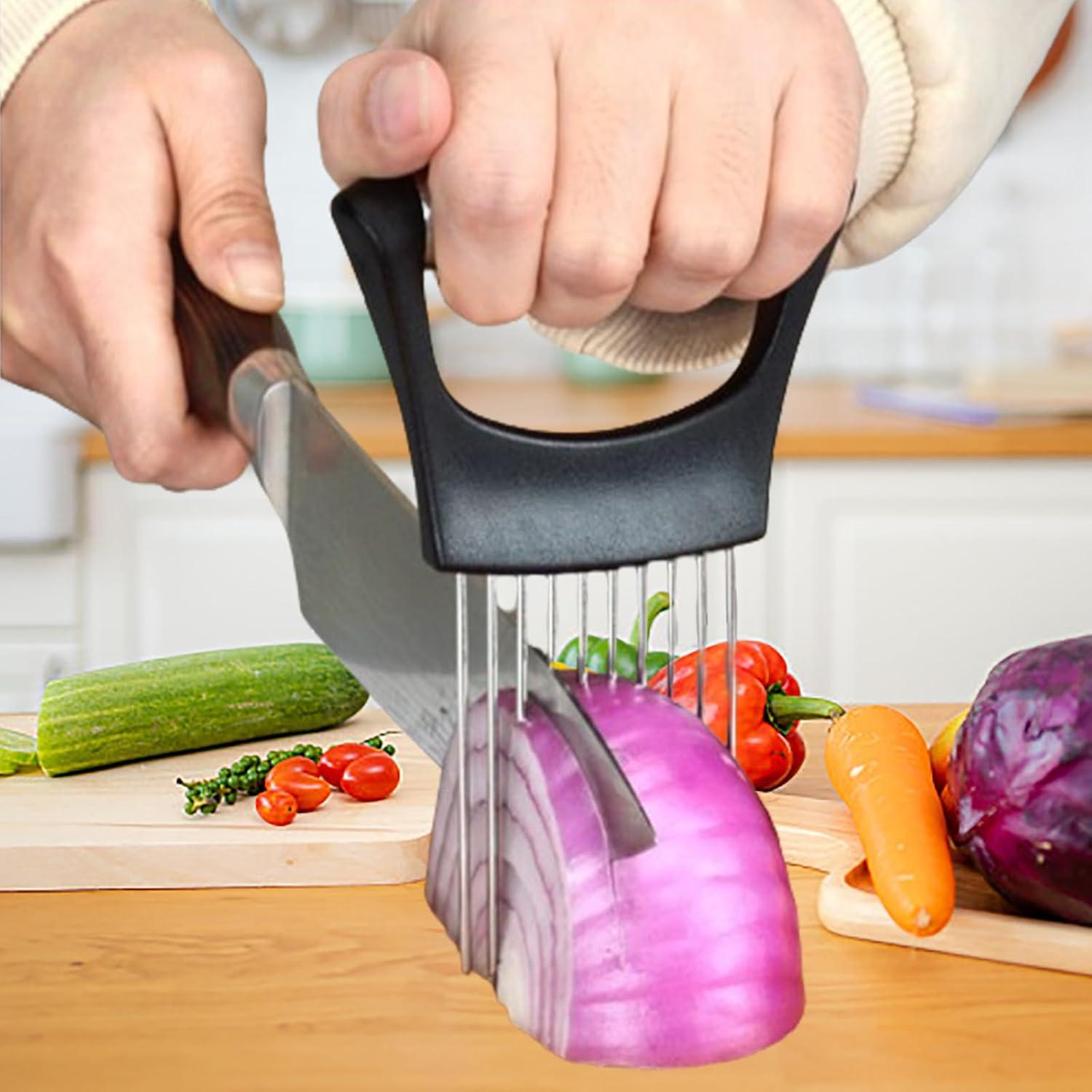 Cortador de Cebolla Multifuncional fghuim - Acero Inoxidable