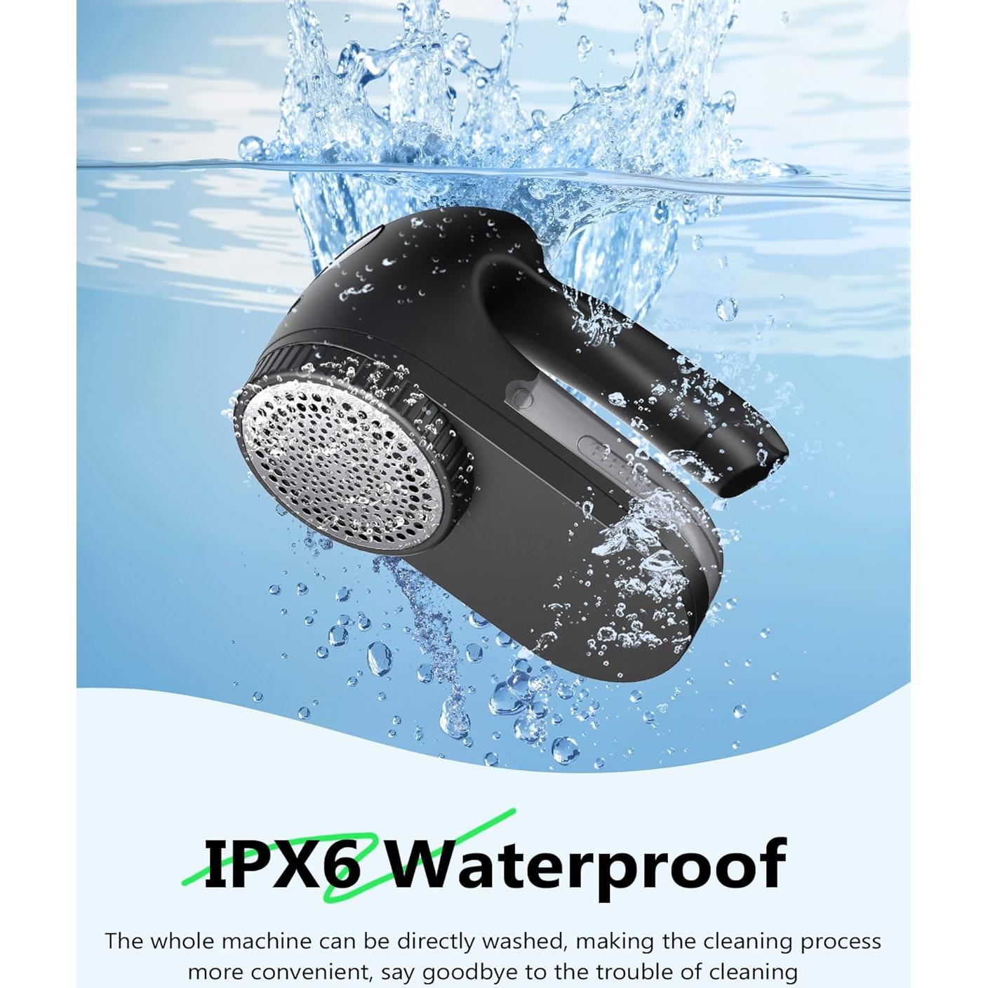 Afeitadora de tela eléctrica PKBD impermeable IPX6 con 3 cuchillas