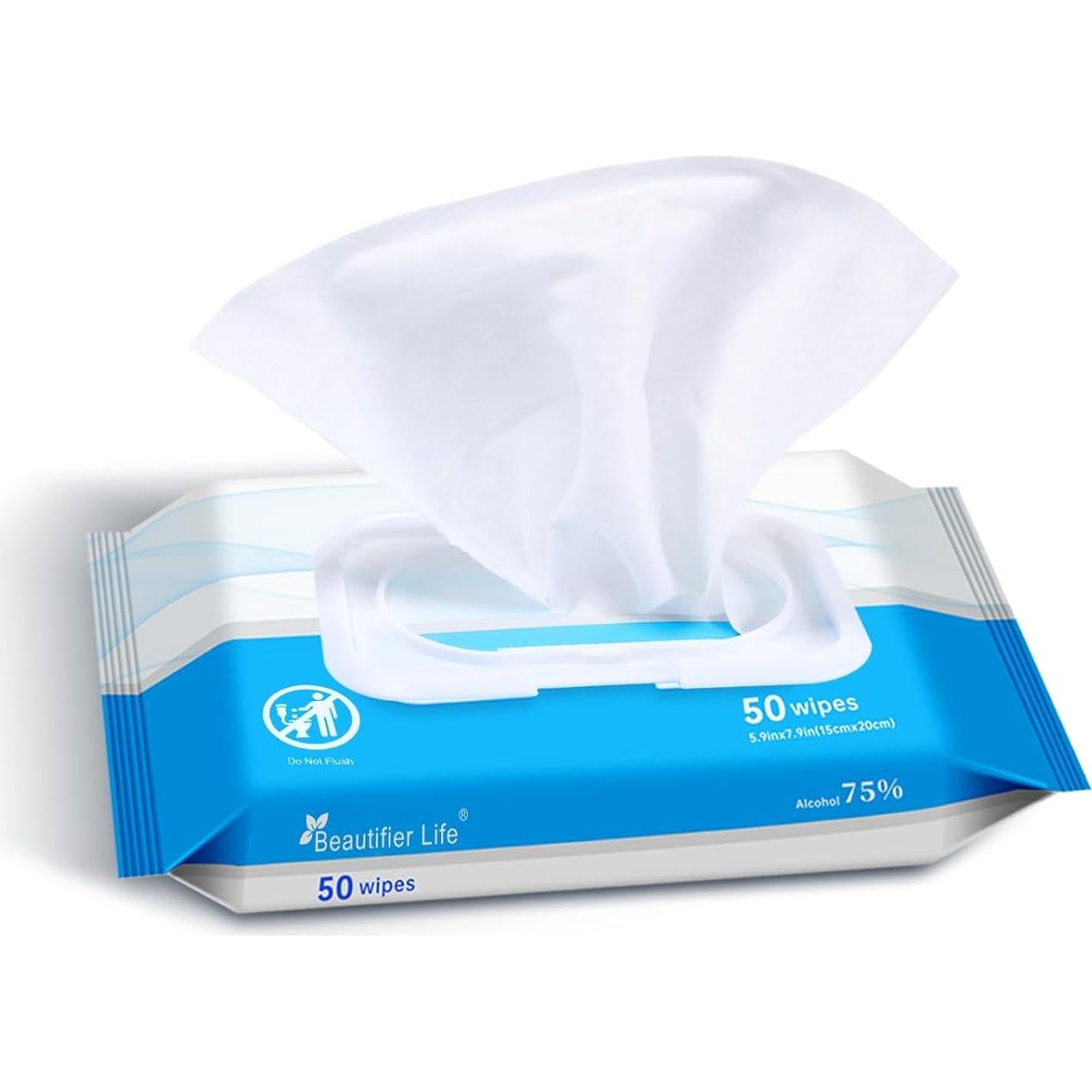 Toallitas Desinfectantes Húmedas Beautifier Life 200 Unidades