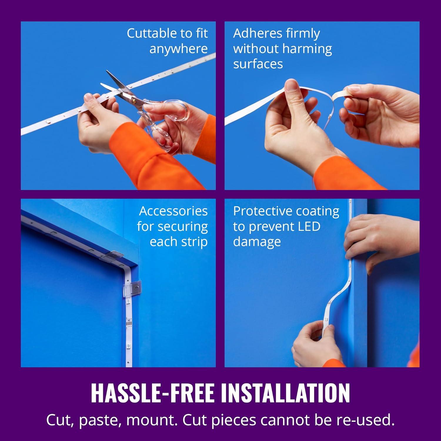 Cinta de Luz LED WiZ 15m RGB Control Voz y App