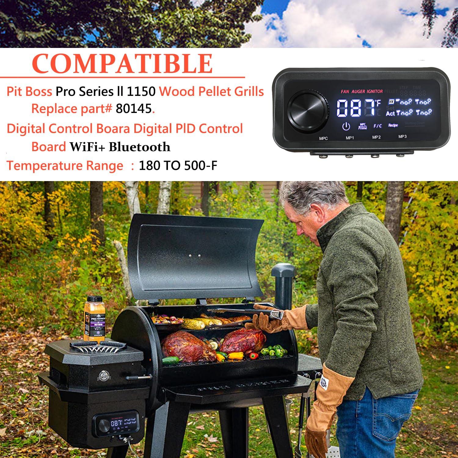Placa de Control PID WiFi y Bluetooth Pit Boss 80145 para Parrillas