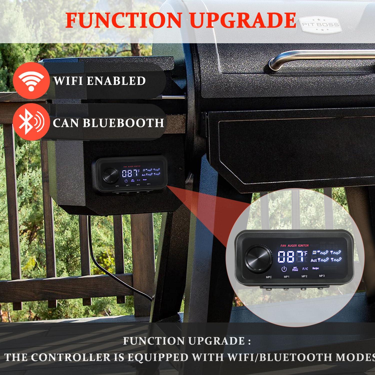 Placa de Control PID WiFi y Bluetooth Pit Boss 80145 para Parrillas