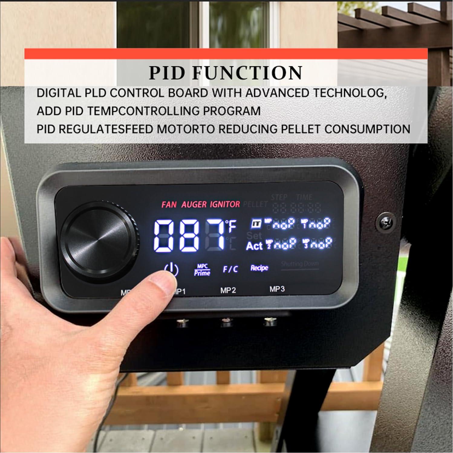 Placa de Control PID WiFi y Bluetooth Pit Boss 80145 para Parrillas