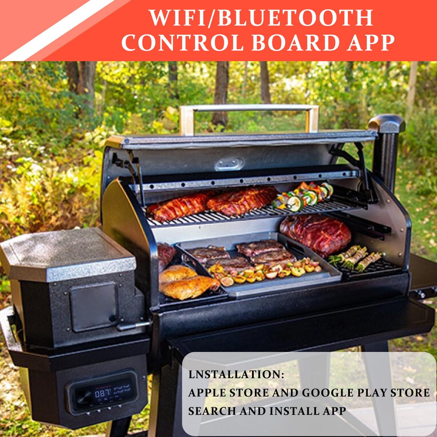 Placa de Control PID WiFi y Bluetooth Pit Boss 80145 para Parrillas