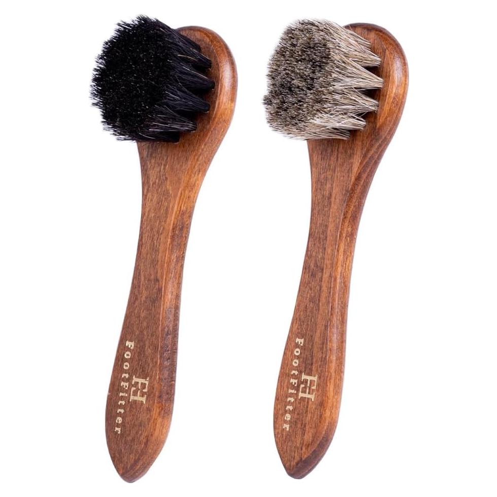Cepillo de Brillo para Zapatos FootFitter - 15.24 cm - 2 Unidades