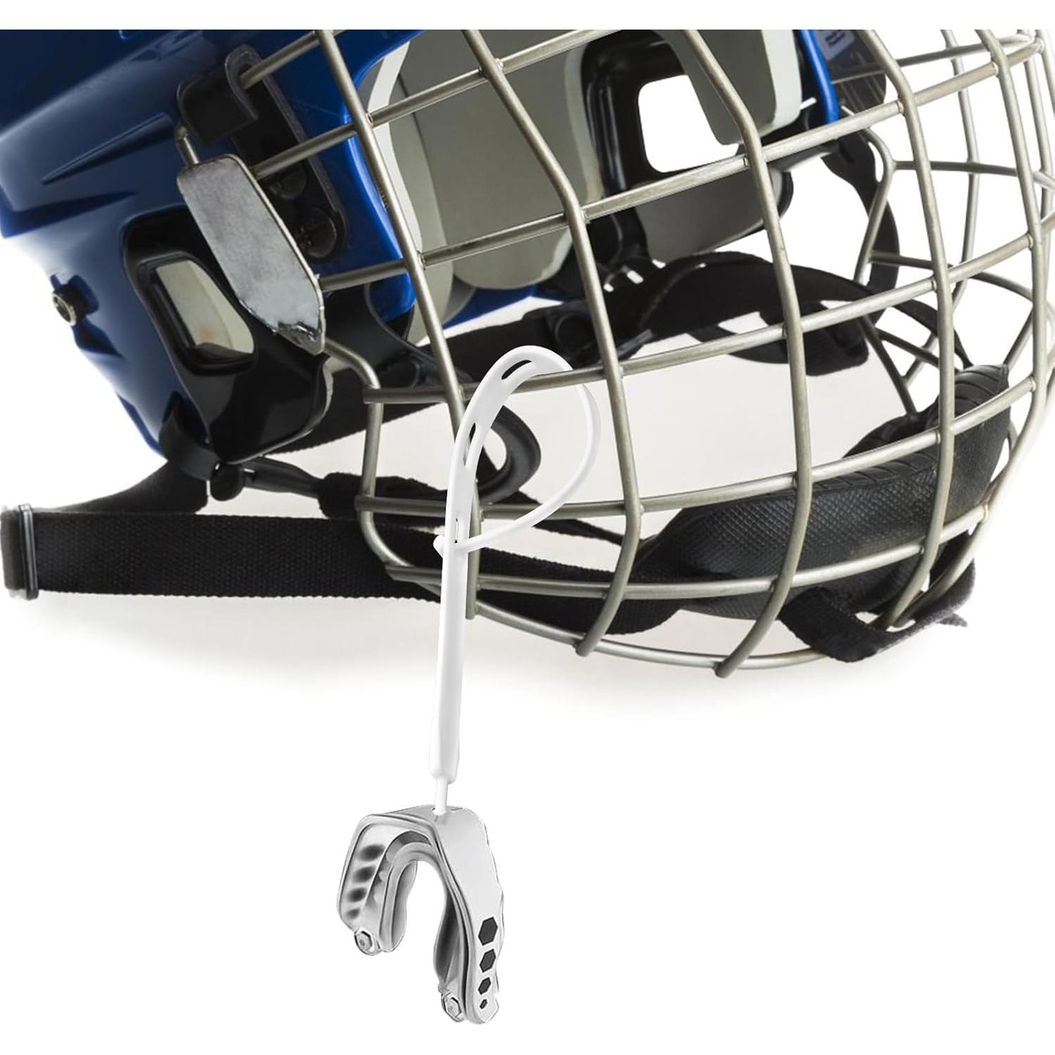 5 Correas de Reemplazo para Protector Bucal BOXOB - Blanco