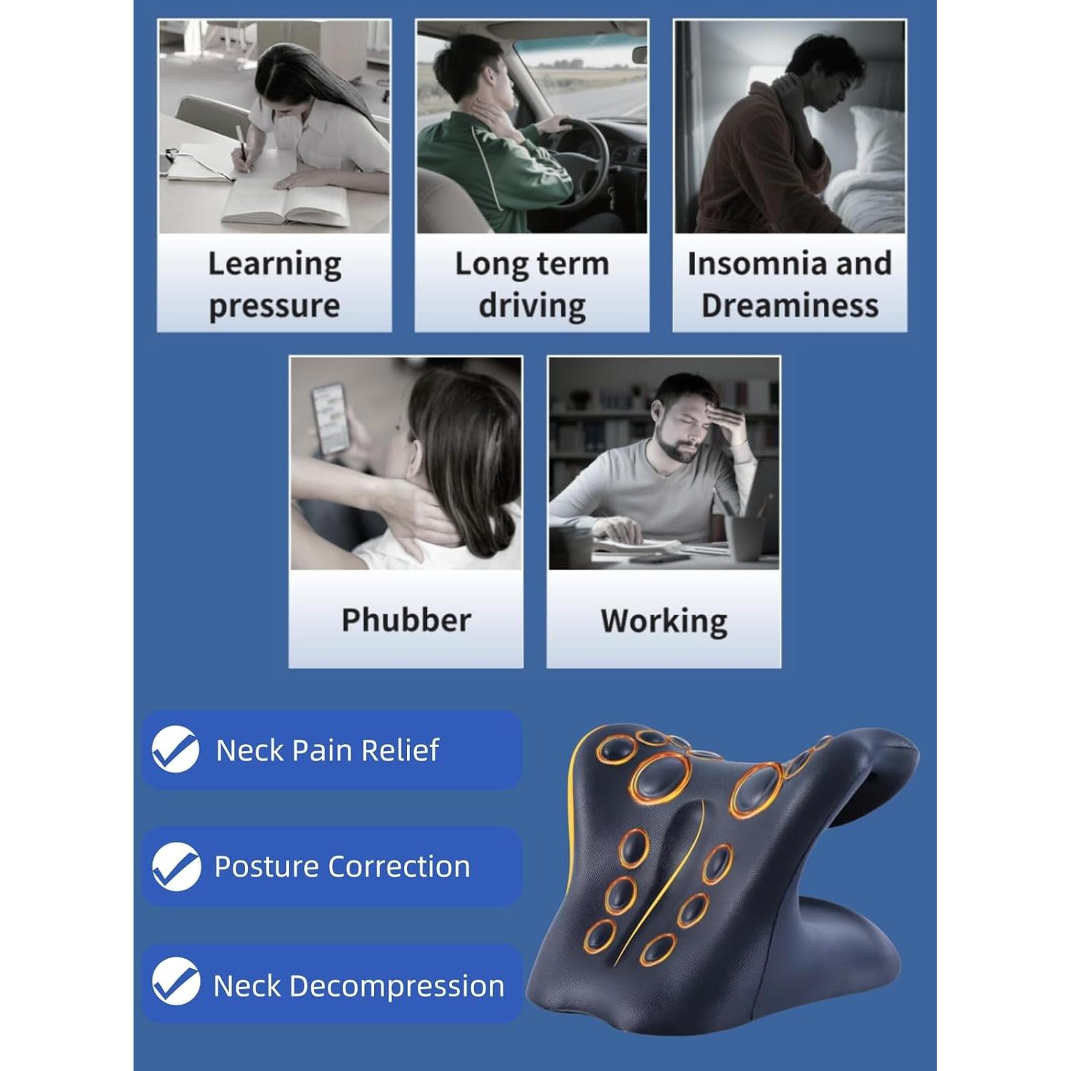 Dispositivo de Tracción Cervical Genérico Q5 - Alivio de Dolor