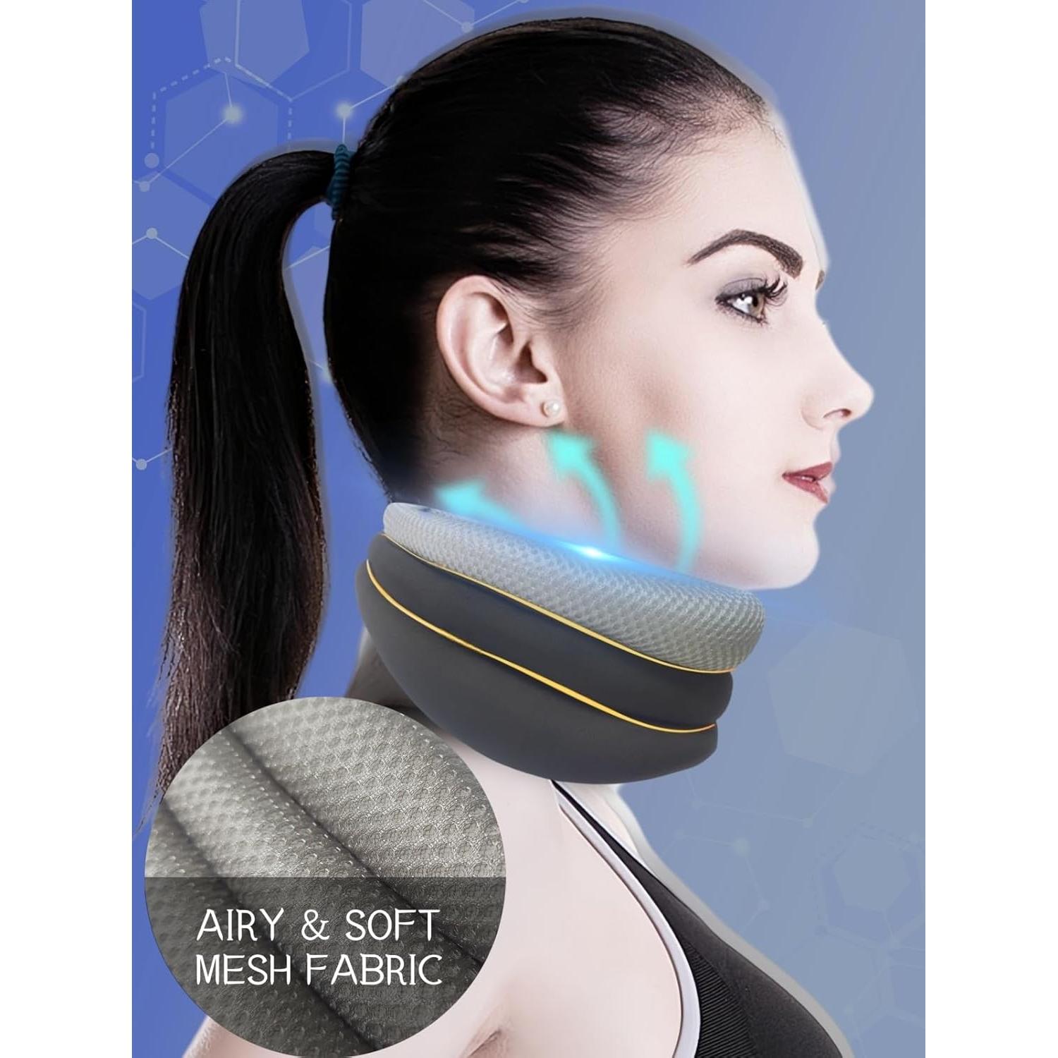 Dispositivo de Tracción Cervical Genérico Q5 - Alivio de Dolor