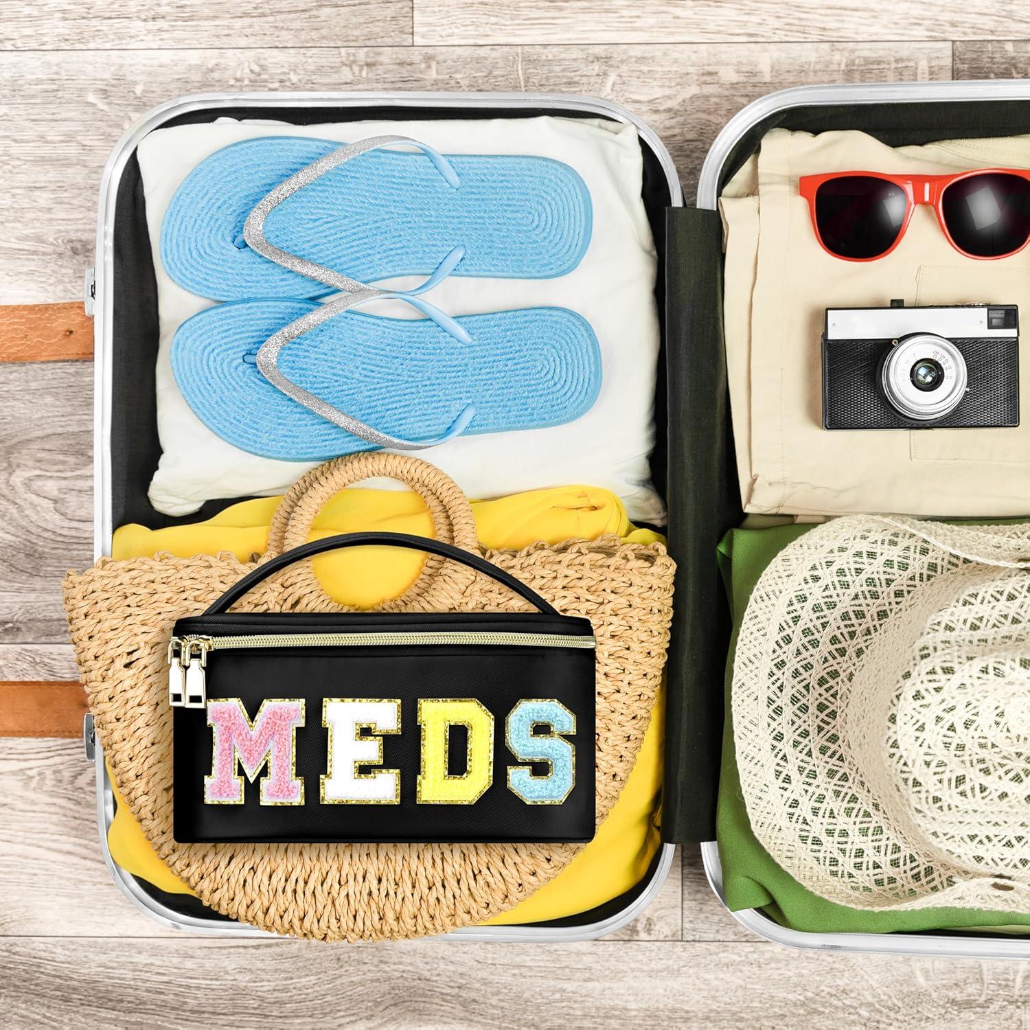 Neceser de Maquillaje y Medicamentos BuyCard Negro 22.86x14.99cm