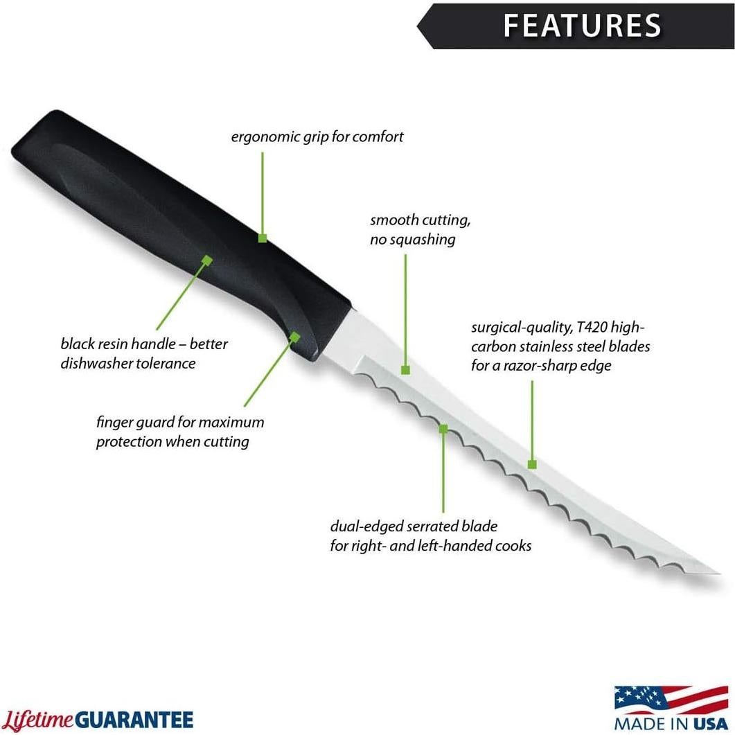 Cuchillo rebanador de tomates Rada Cutlery Anthem 12.7 cm