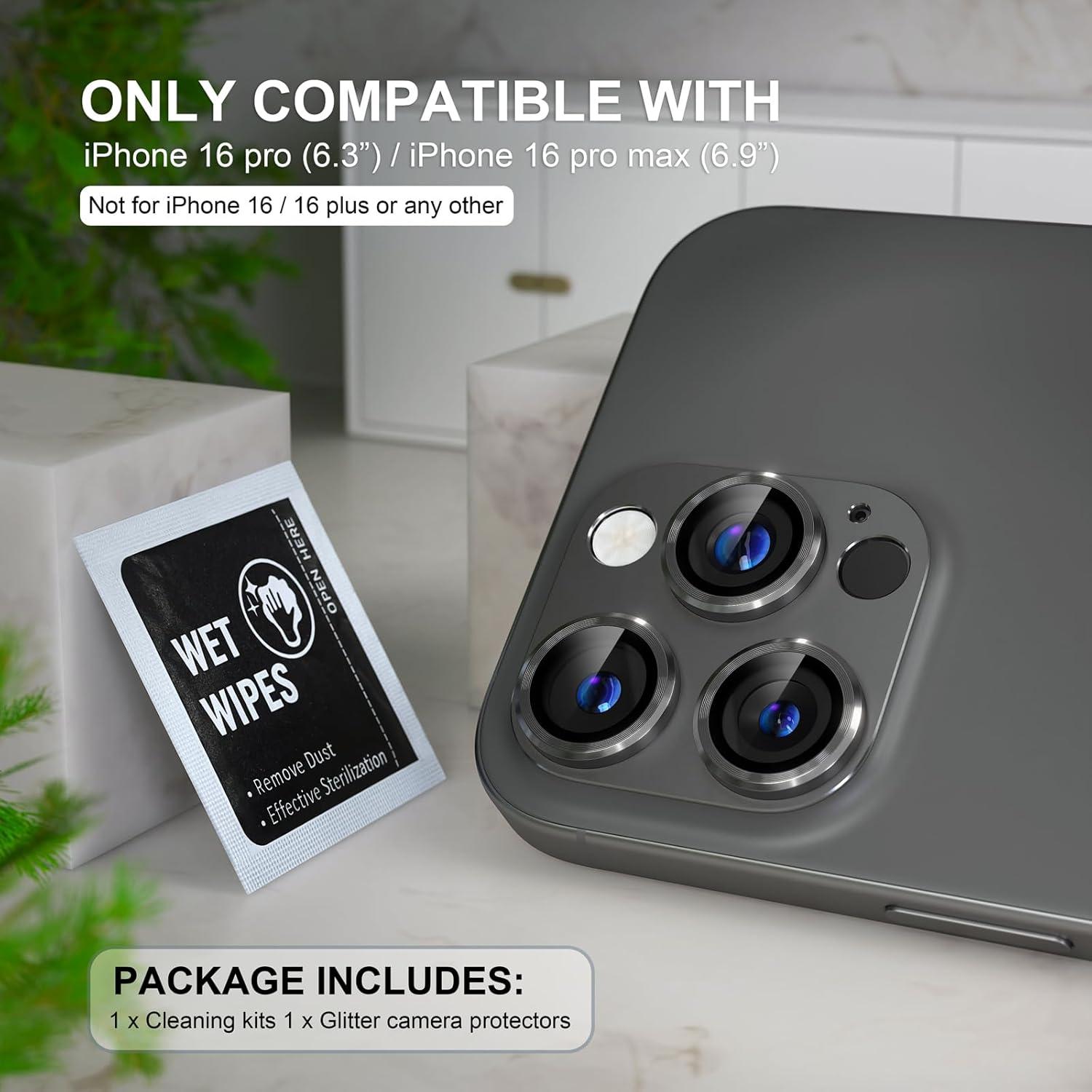 Protector de Lente de Cámara Choiche para iPhone 16 Pro/Pro Max