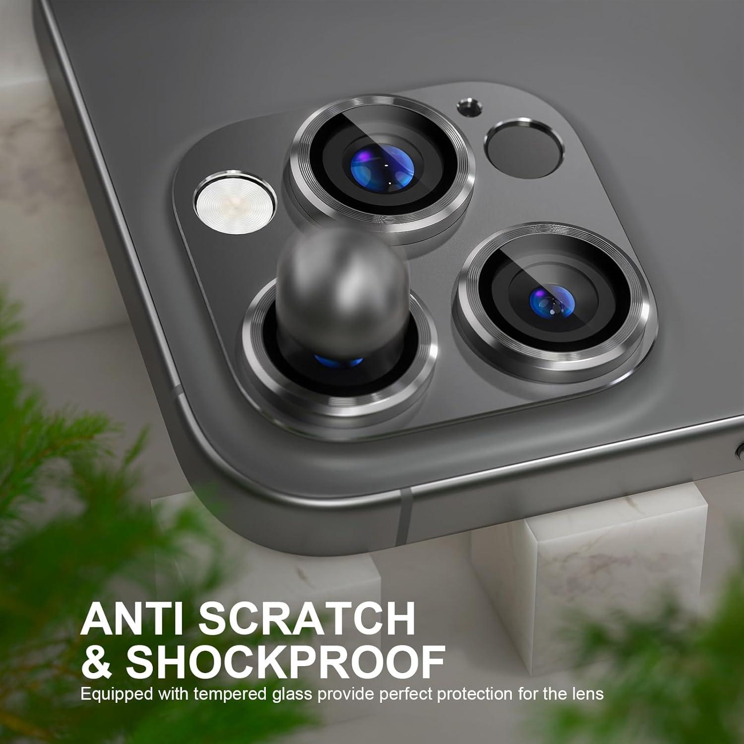 Protector de Lente de Cámara Choiche para iPhone 16 Pro/Pro Max