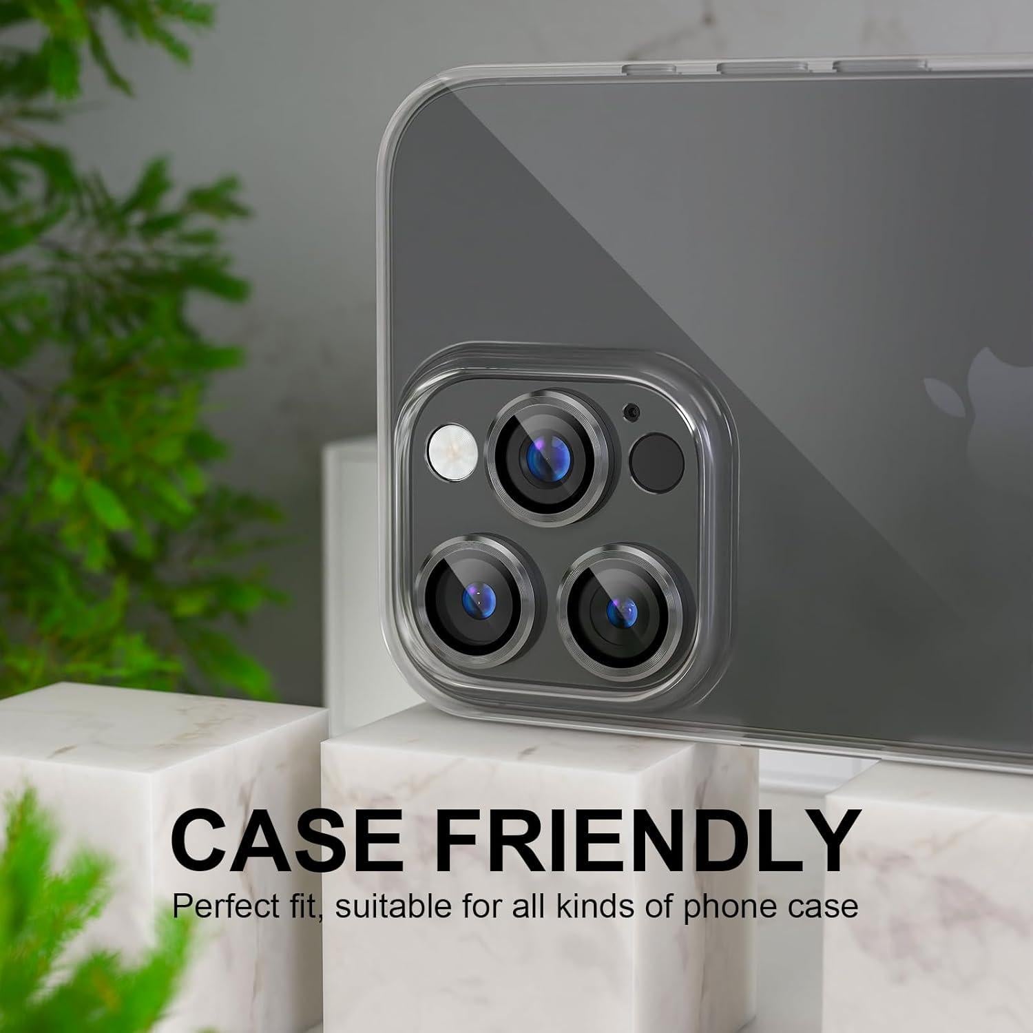 Protector de Lente de Cámara Choiche para iPhone 16 Pro/Pro Max