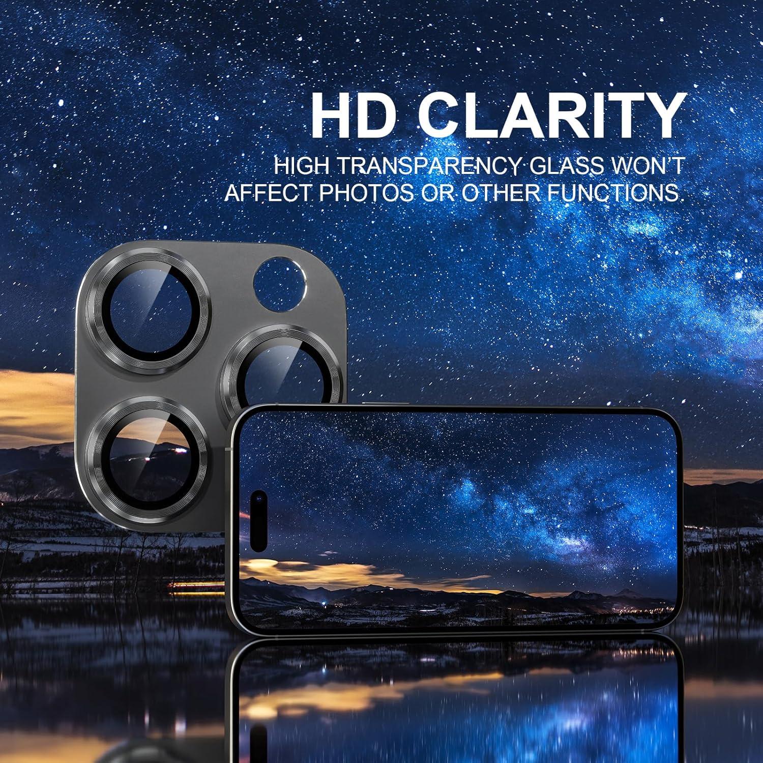 Protector de Lente de Cámara Choiche para iPhone 16 Pro/Pro Max