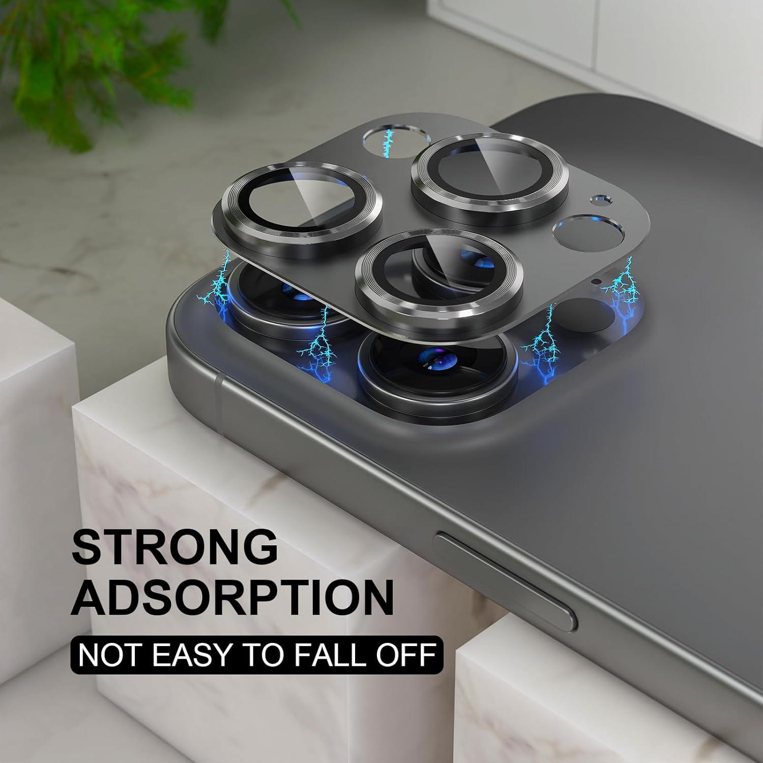 Protector de Lente de Cámara Choiche para iPhone 16 Pro/Pro Max