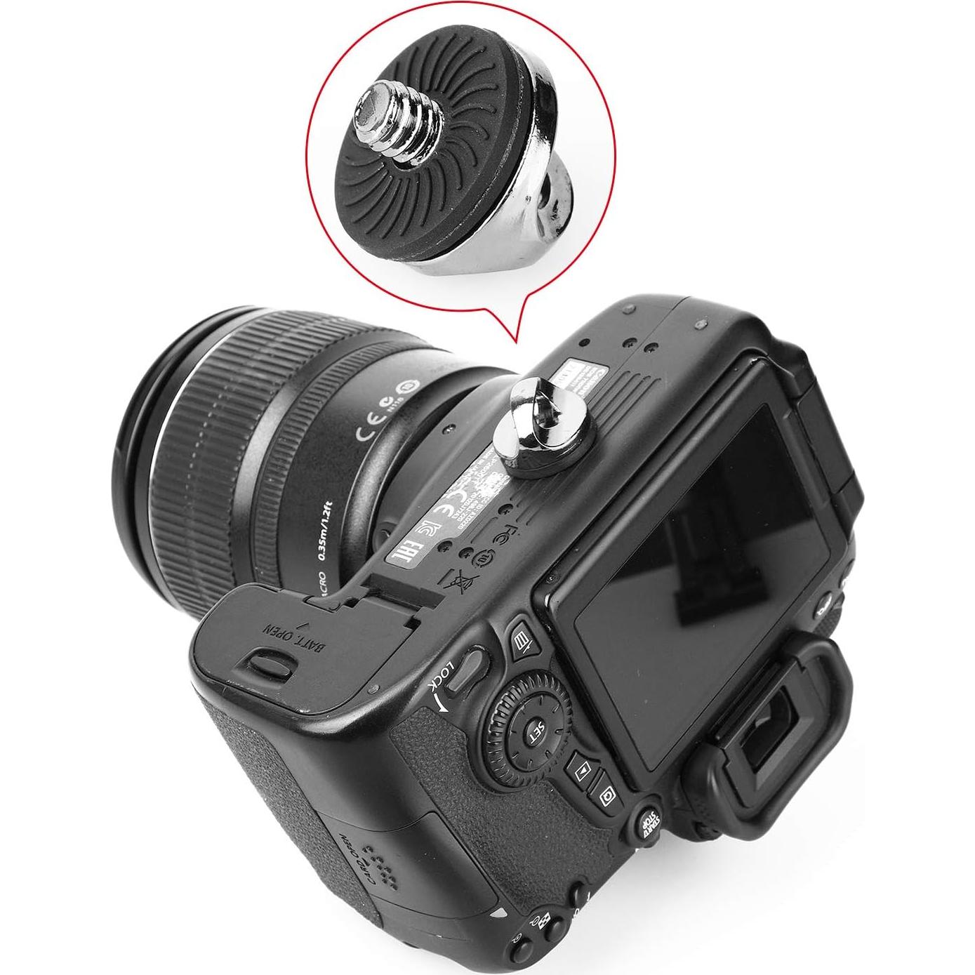 Almohadillas de Goma Anwenk 1/4"-20 Antideslizantes Paquete de 5