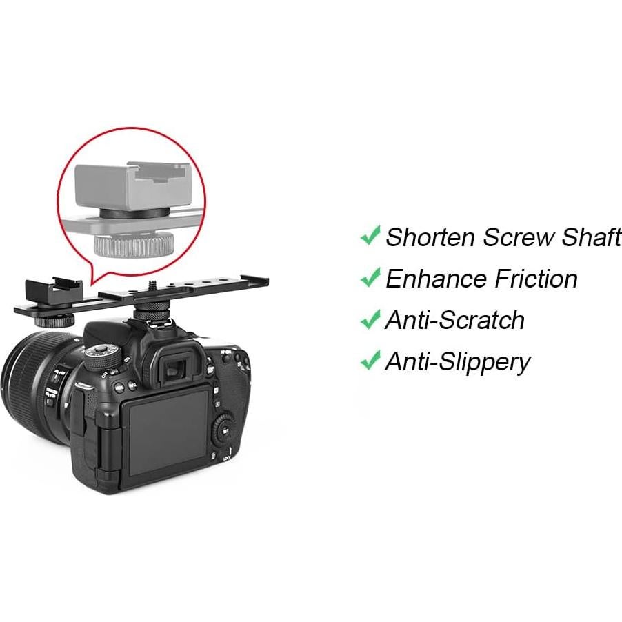 Almohadillas de Goma Anwenk 1/4"-20 Antideslizantes Paquete de 5