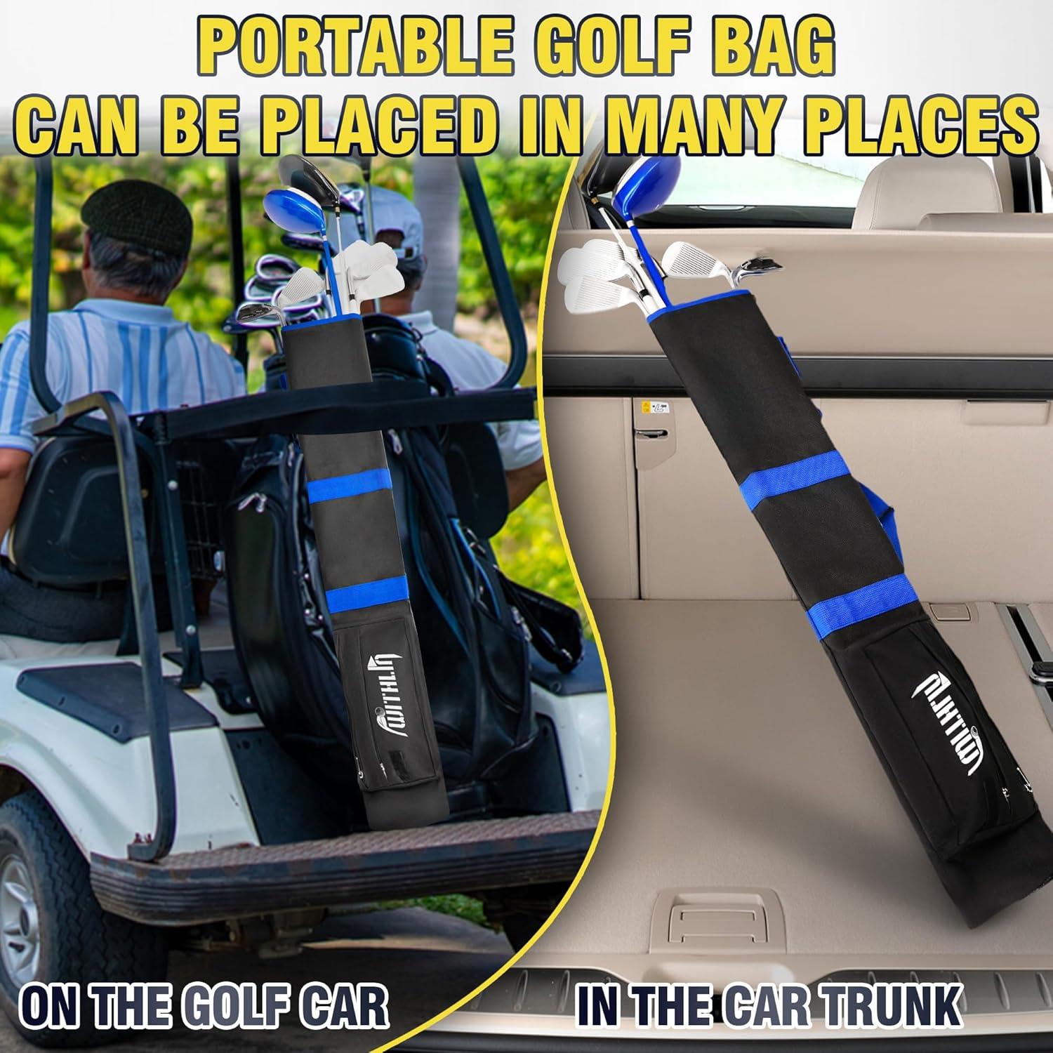 Bolsa de Golf Prowithlin Negra para Llevar y Viajar