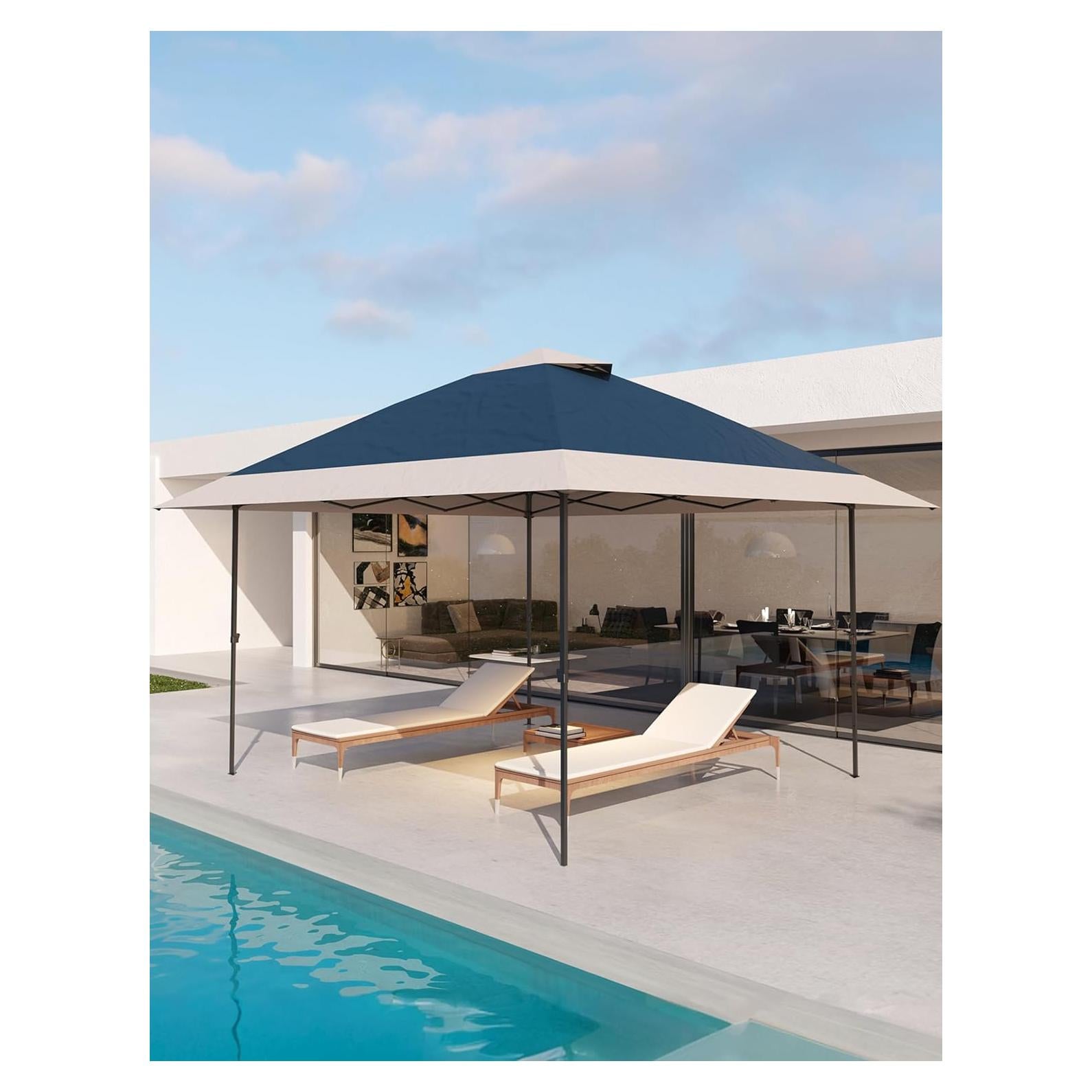 Toldo Gazebo Pop-Up KYBOLT 3.96x3.96m Impermeable