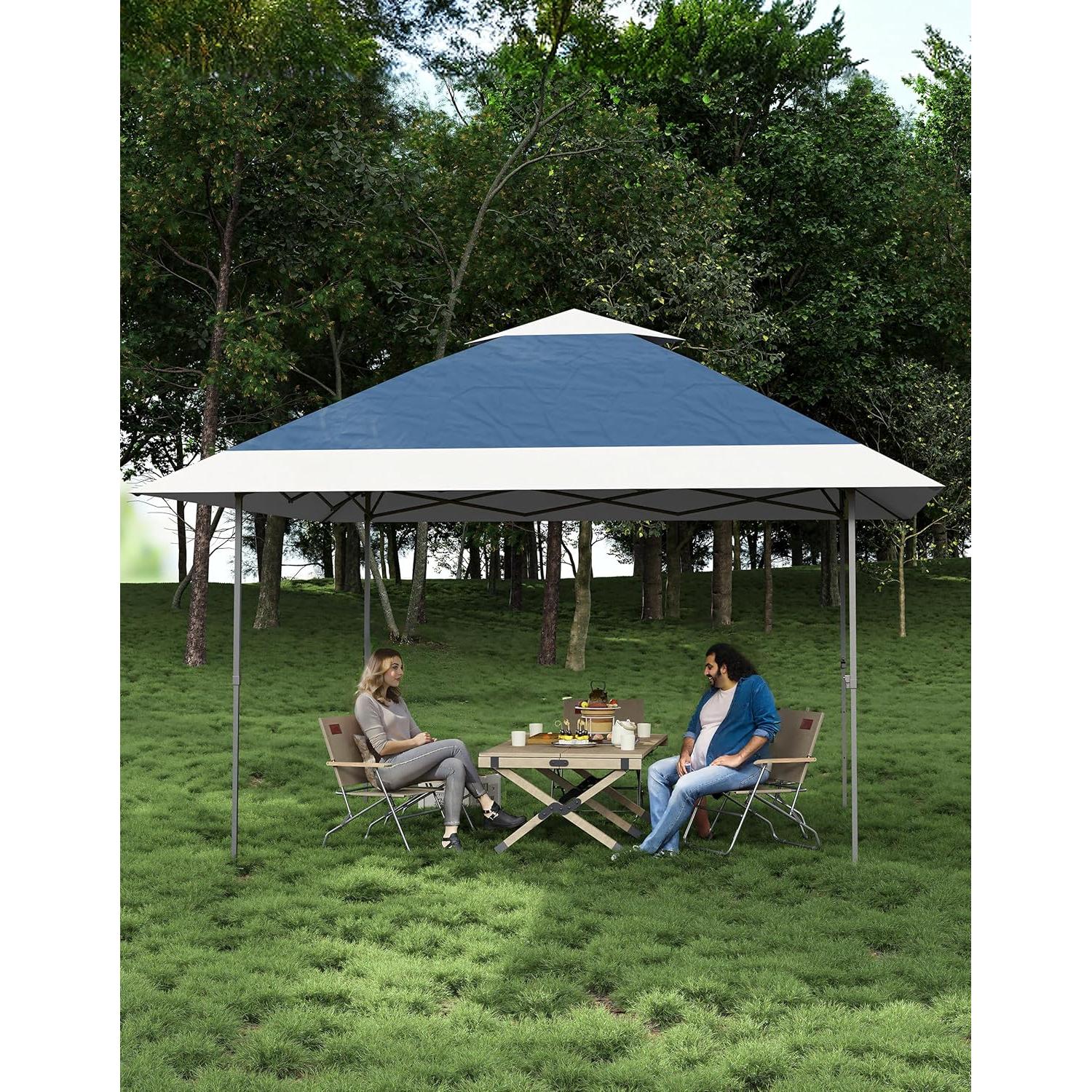 Toldo Gazebo Pop-Up KYBOLT 3.96x3.96m Impermeable