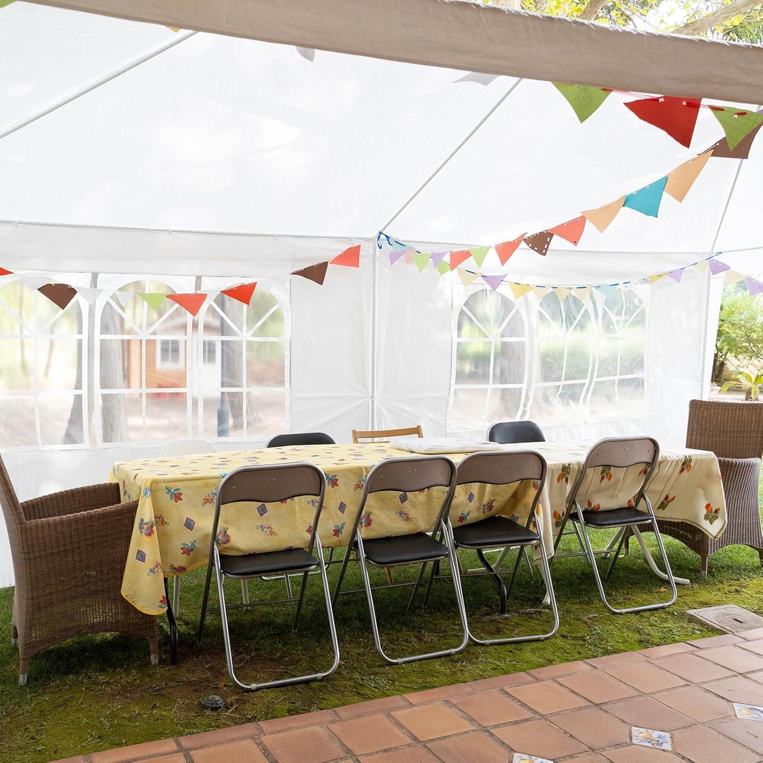 Carpa Quictent 3x6m para Fiesta con Paredes Removibles