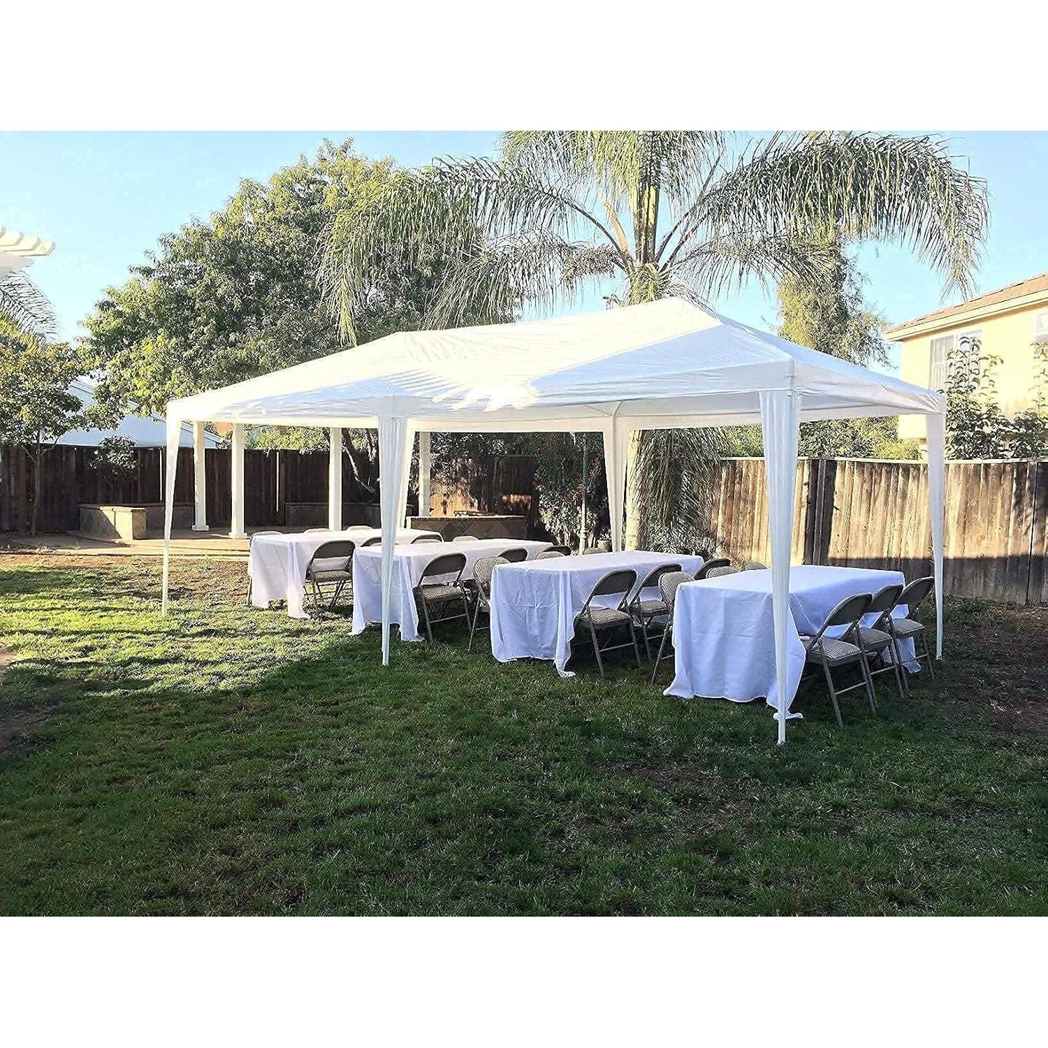 Carpa Quictent 3x6m para Fiesta con Paredes Removibles