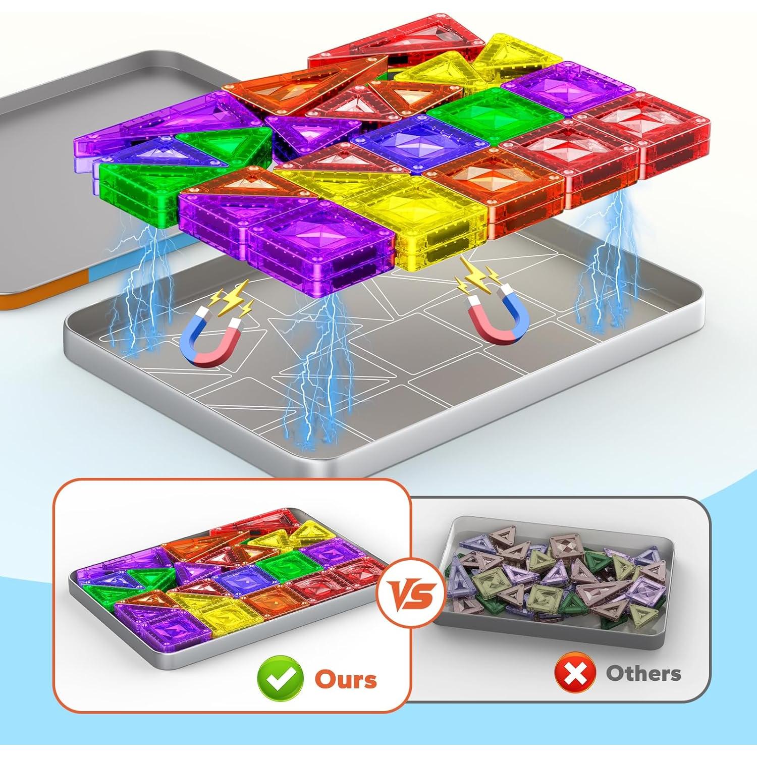 Set de Azulejos Magnéticos BAIJLE 45 Piezas para Niños