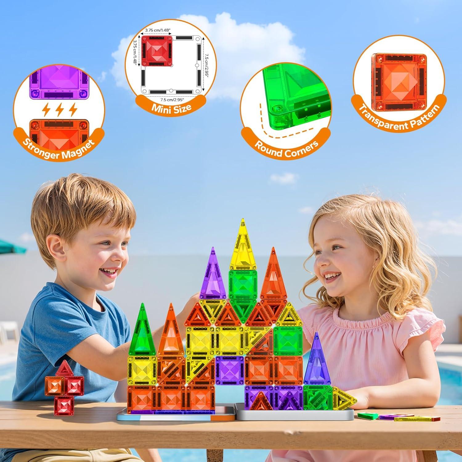 Set de Azulejos Magnéticos BAIJLE 45 Piezas para Niños