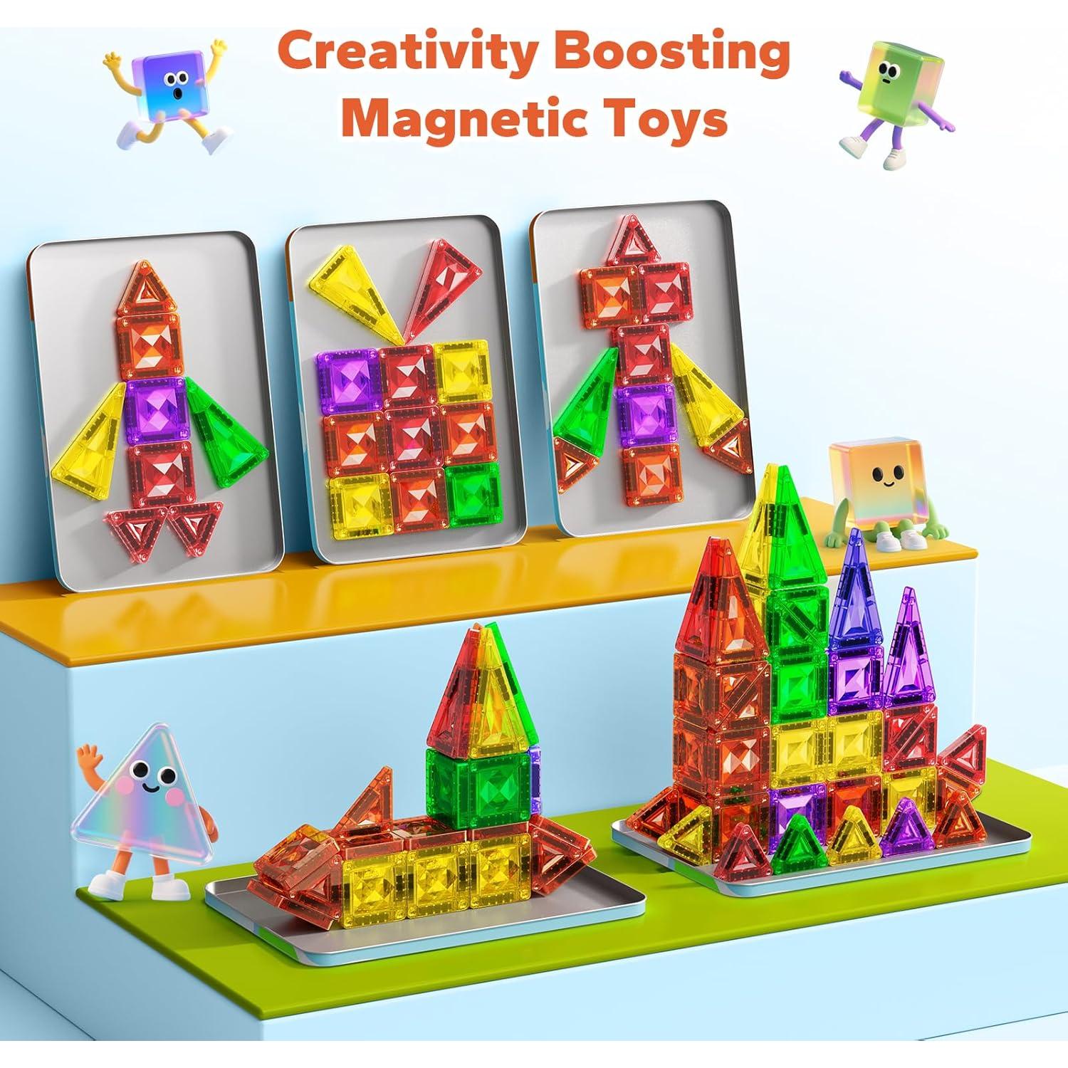 Set de Azulejos Magnéticos BAIJLE 45 Piezas para Niños