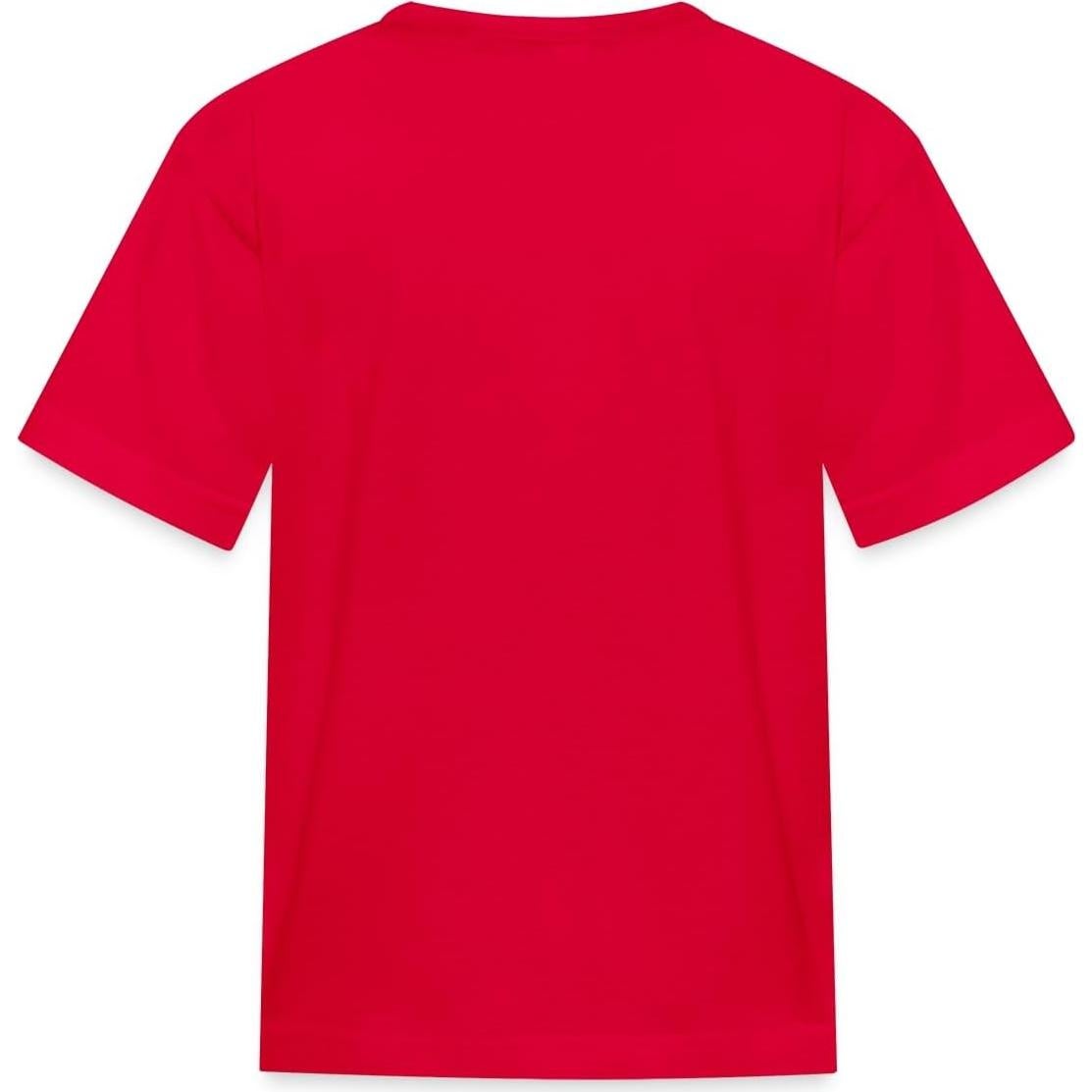 Camiseta Infantil Jimmy Neutron Gildan | Disfraz Halloween Rojo