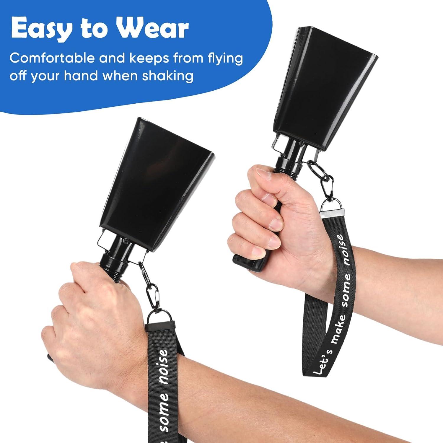 Campanas de Vaca Musfunny 20 cm - 2 Pcs para Eventos Deportivos