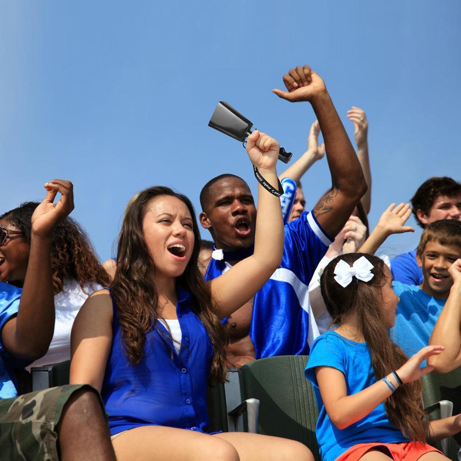 Campanas de Vaca Musfunny 20 cm - 2 Pcs para Eventos Deportivos