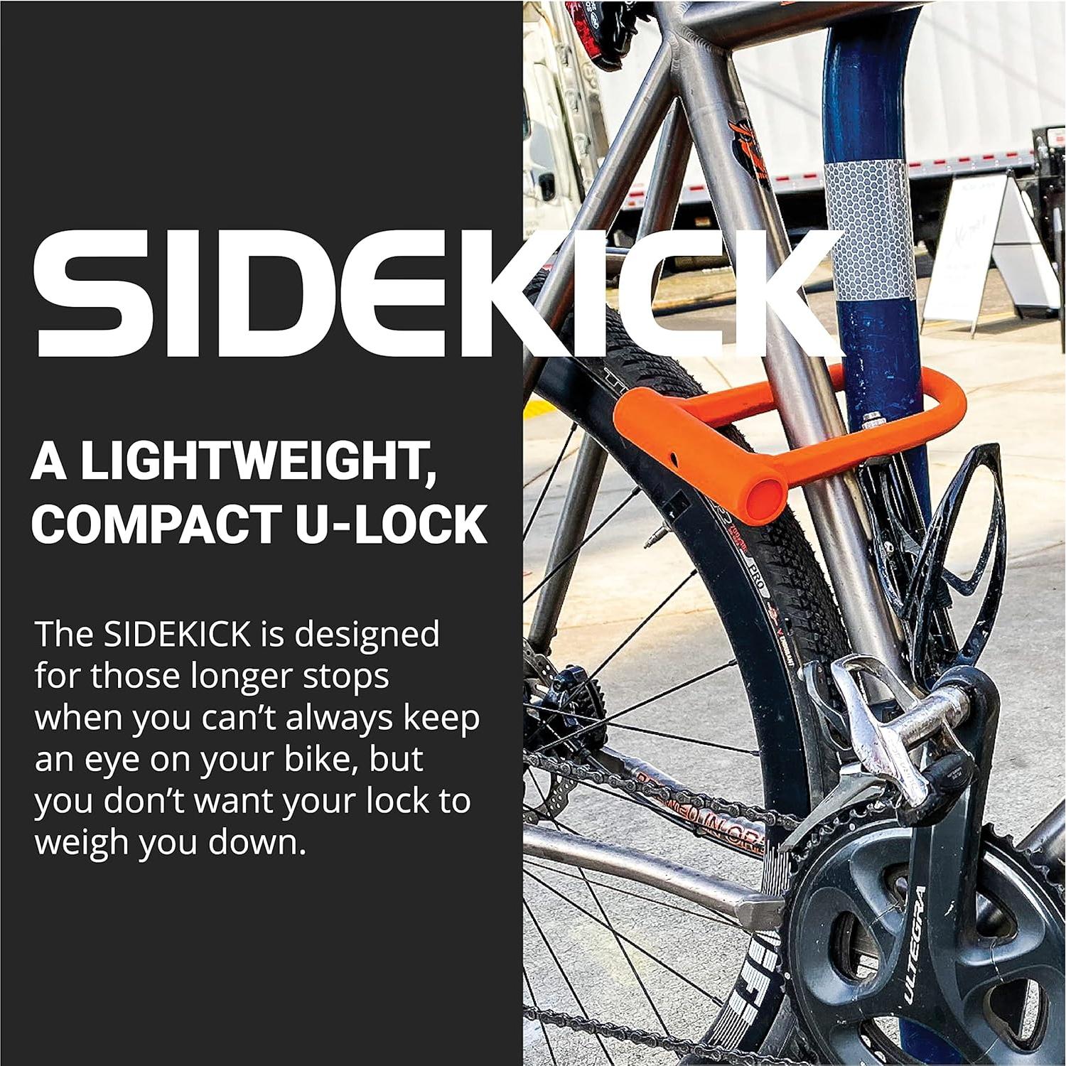 Candado U OTTOLOCK Sidekick Compacto 0.75 kg Negro