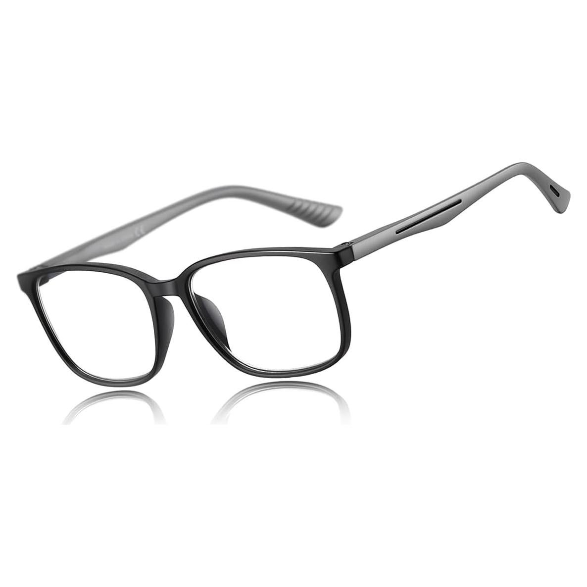 Gafas Anti Luz Azul para Hombres - Montura Ligera Negra