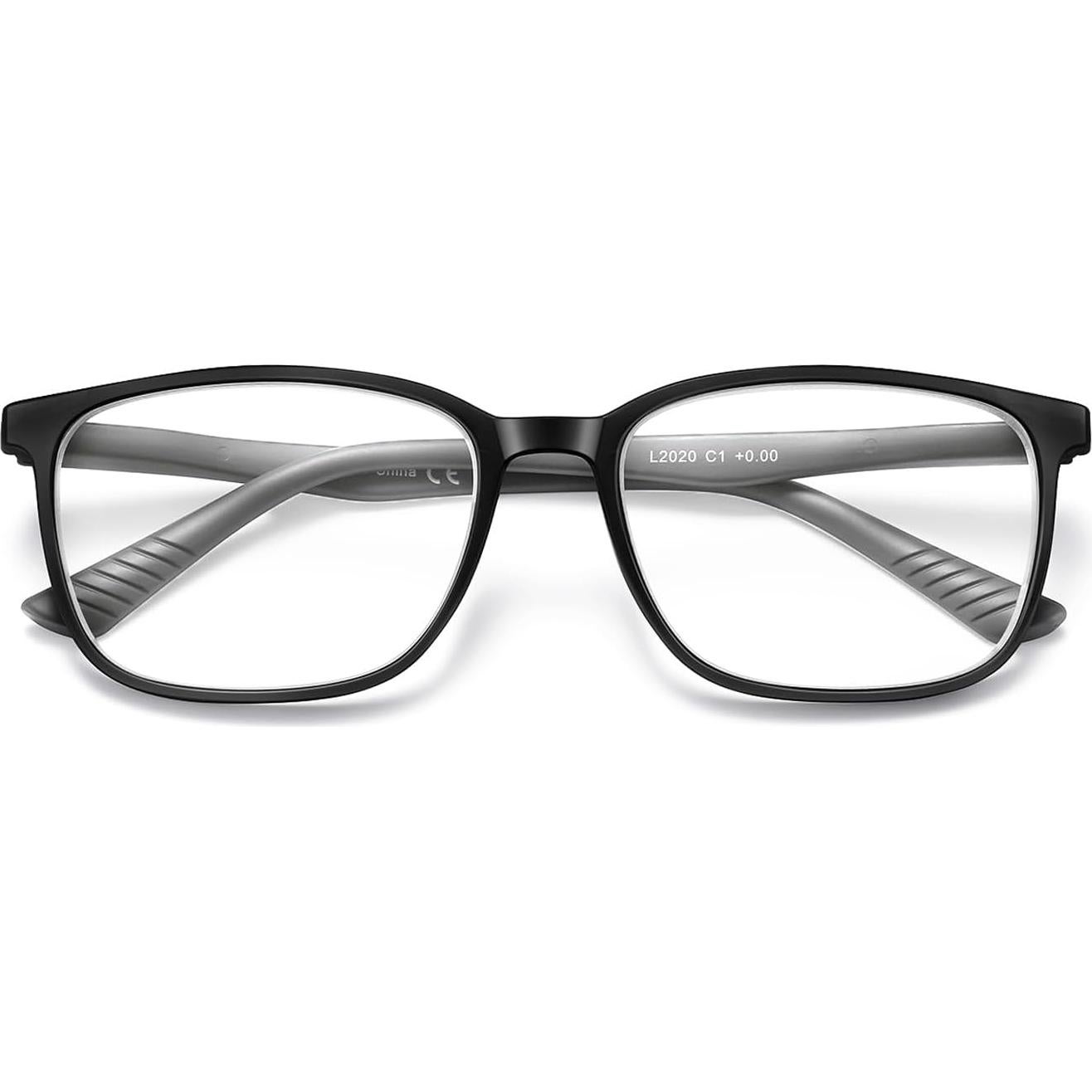 Gafas Anti Luz Azul para Hombres - Montura Ligera Negra